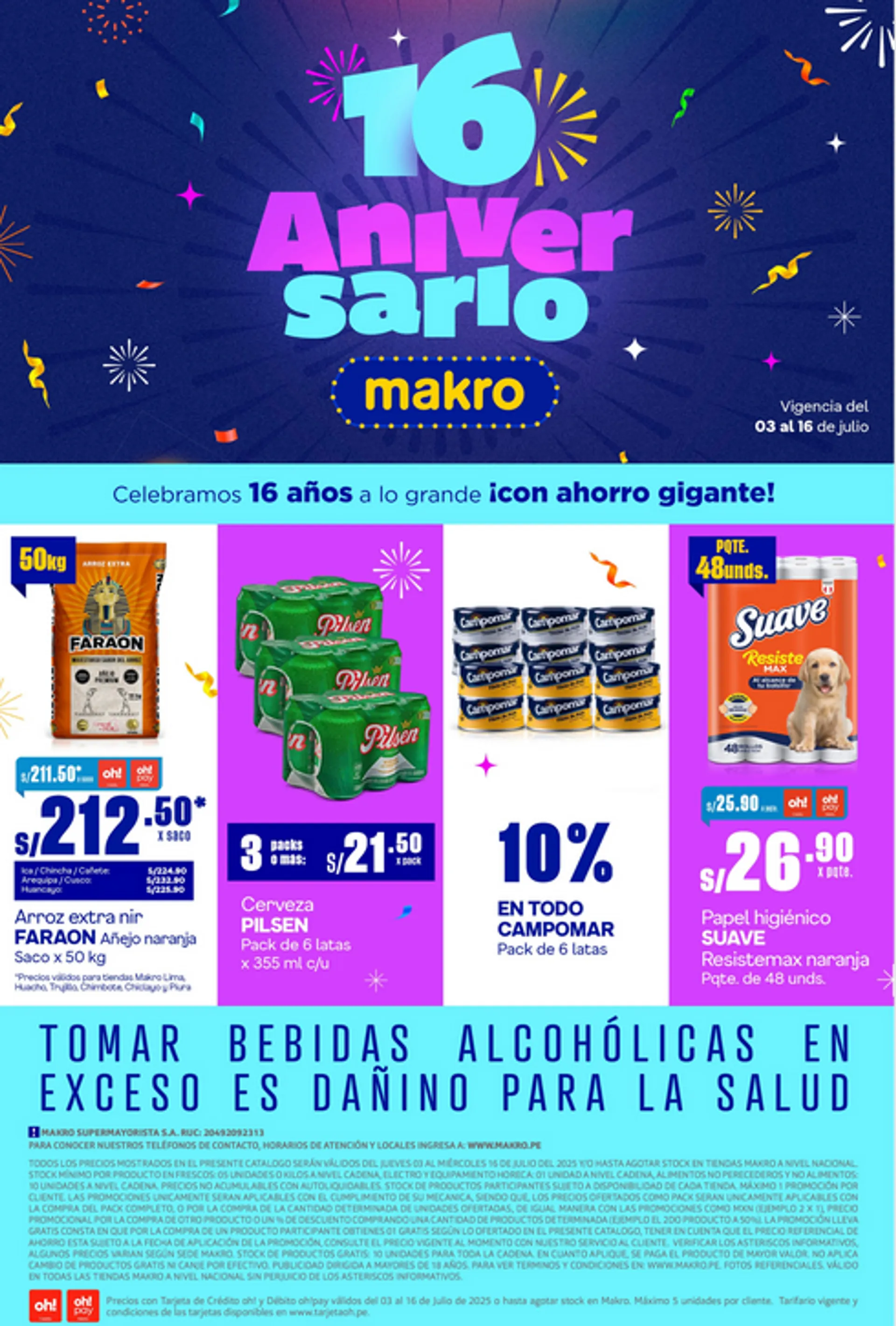 Catalogo de Conoce las ofertas de Makro 3 de julio al 16 de julio 2025 - Pag 1