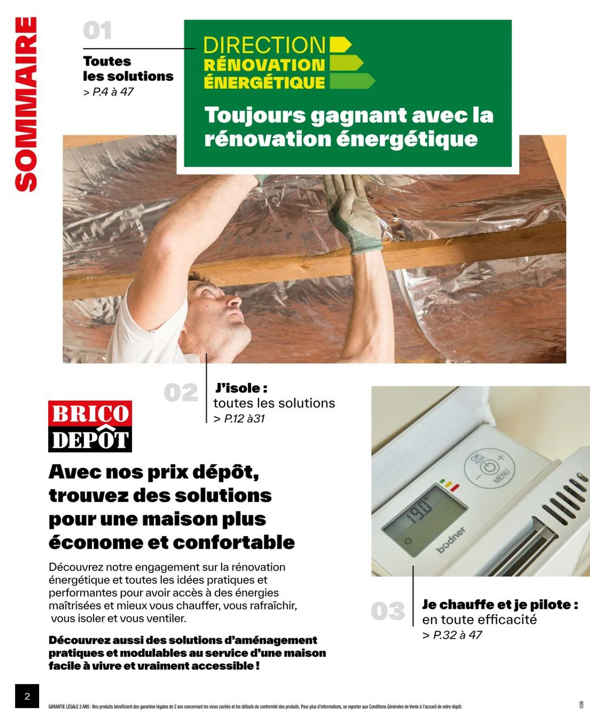 Brico Dépôt Brochures Offres du 4 octobre au 5 décembre 2024 - Catalogue page 2