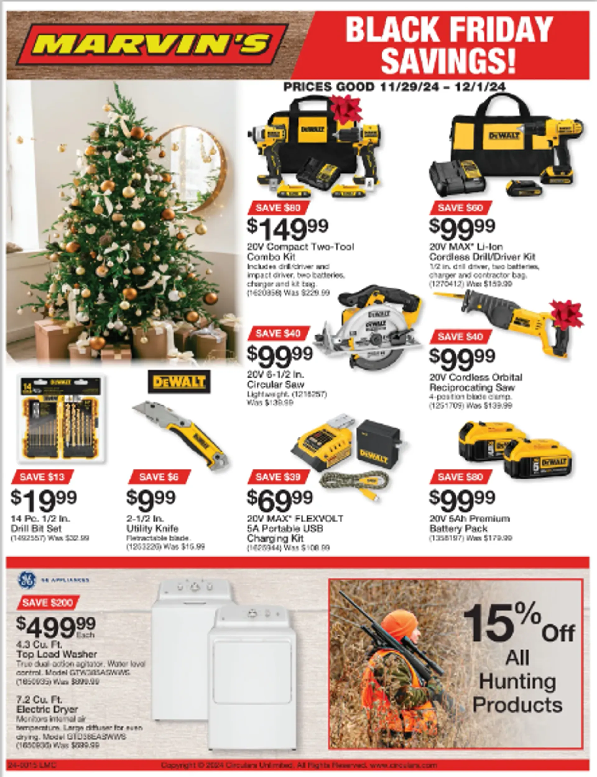 Weekly ad Marvin's Deals from November 29 to December 1 2024 - Page 