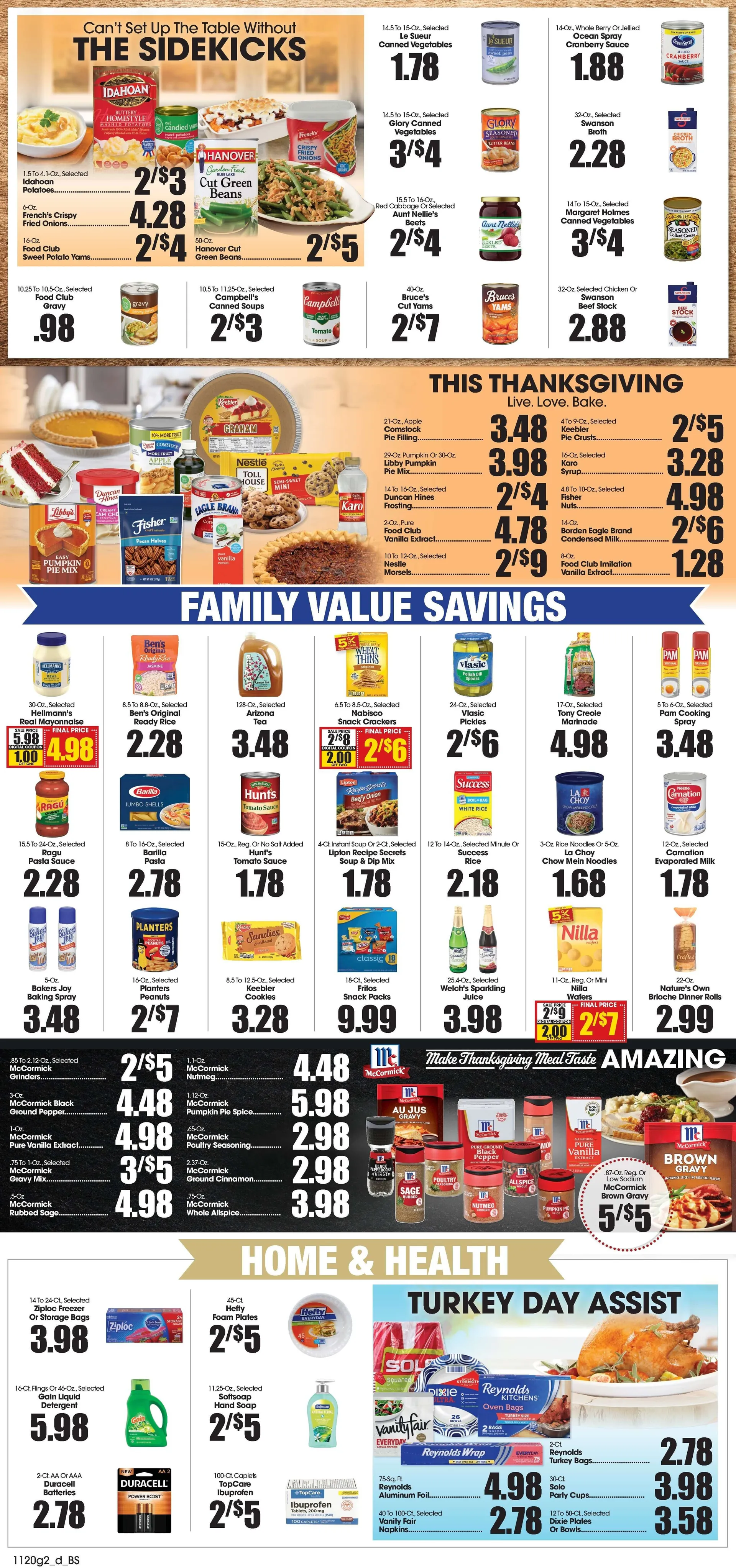 Weekly ad Food King Weekly Ad from November 20 to December 3 2024 - Page 2