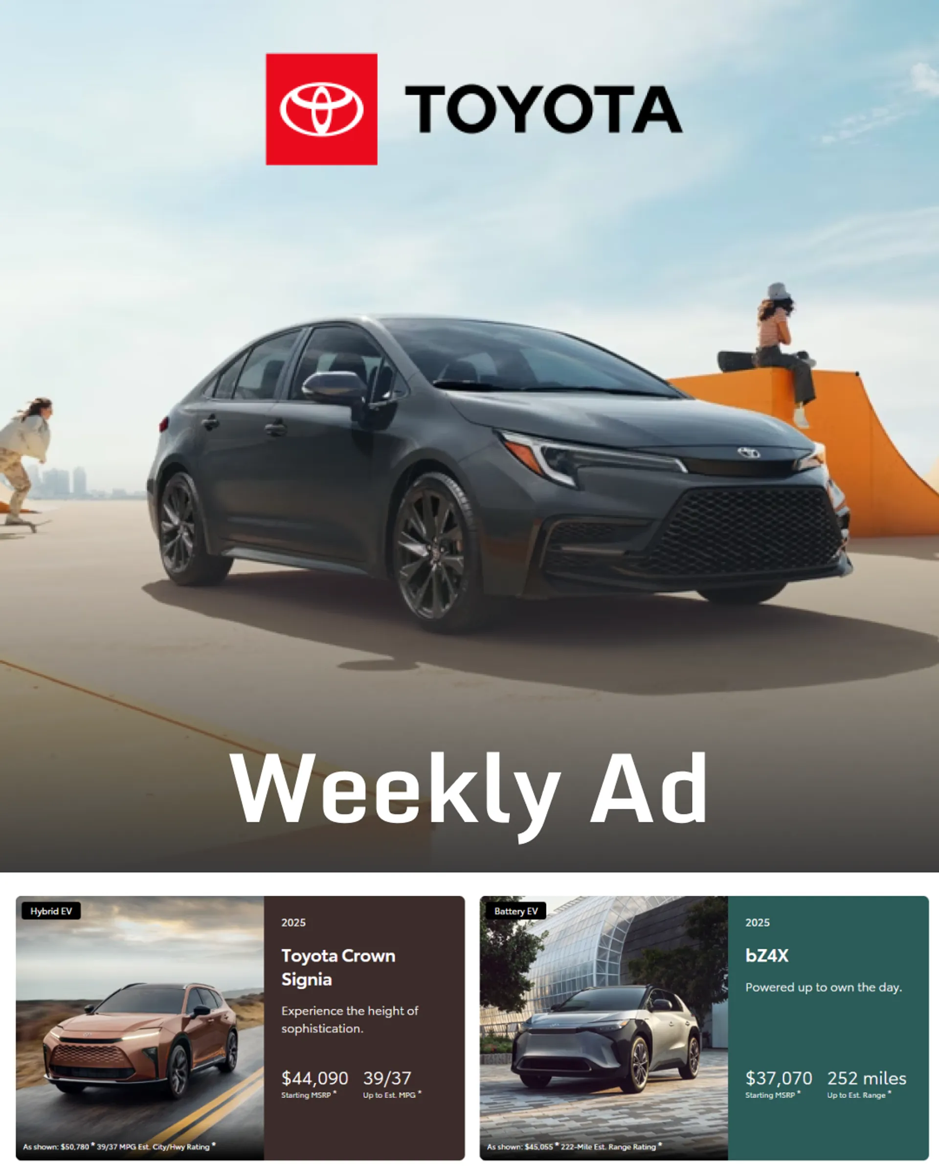 Weekly ad Weekly ads from August 8 to August 31 2025 - Page 1
