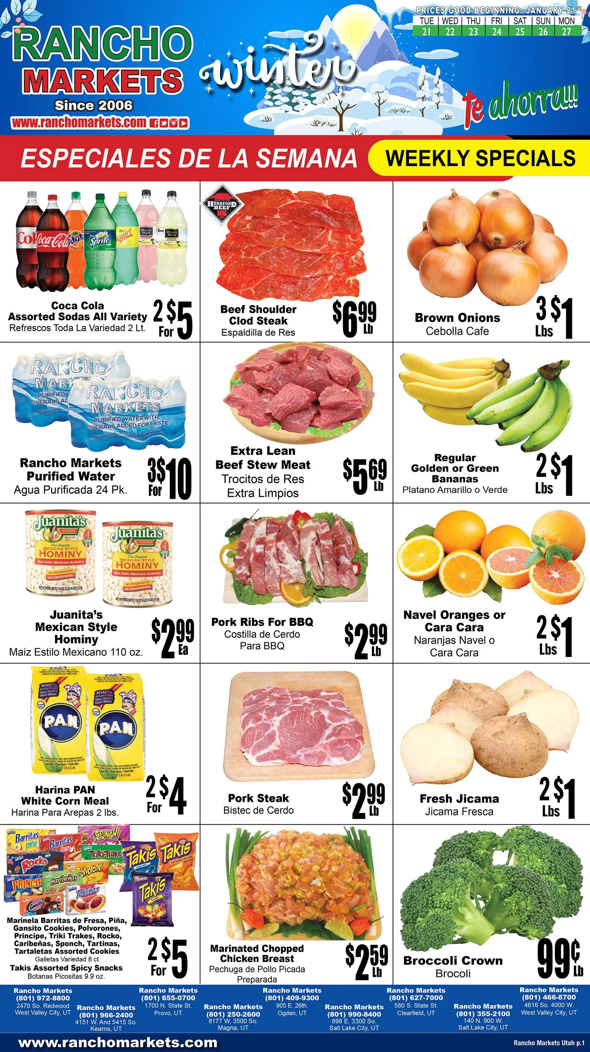 Weekly ad Rancho Markets Deals from January 23 to January 27 2025 - Page 