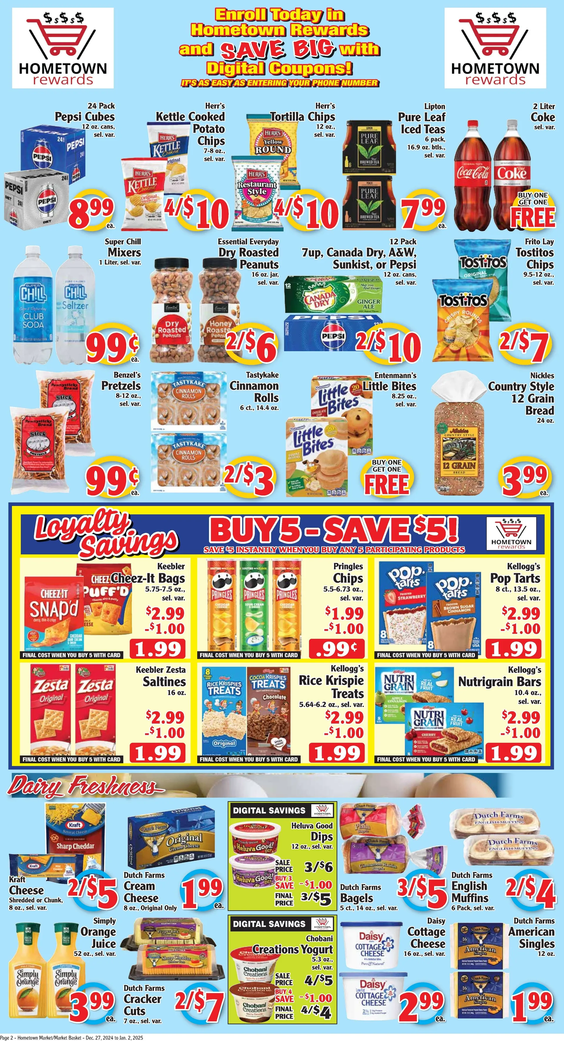 Weekly ad Hometown Market Deals from December 26 to December 26 2024 - Page 