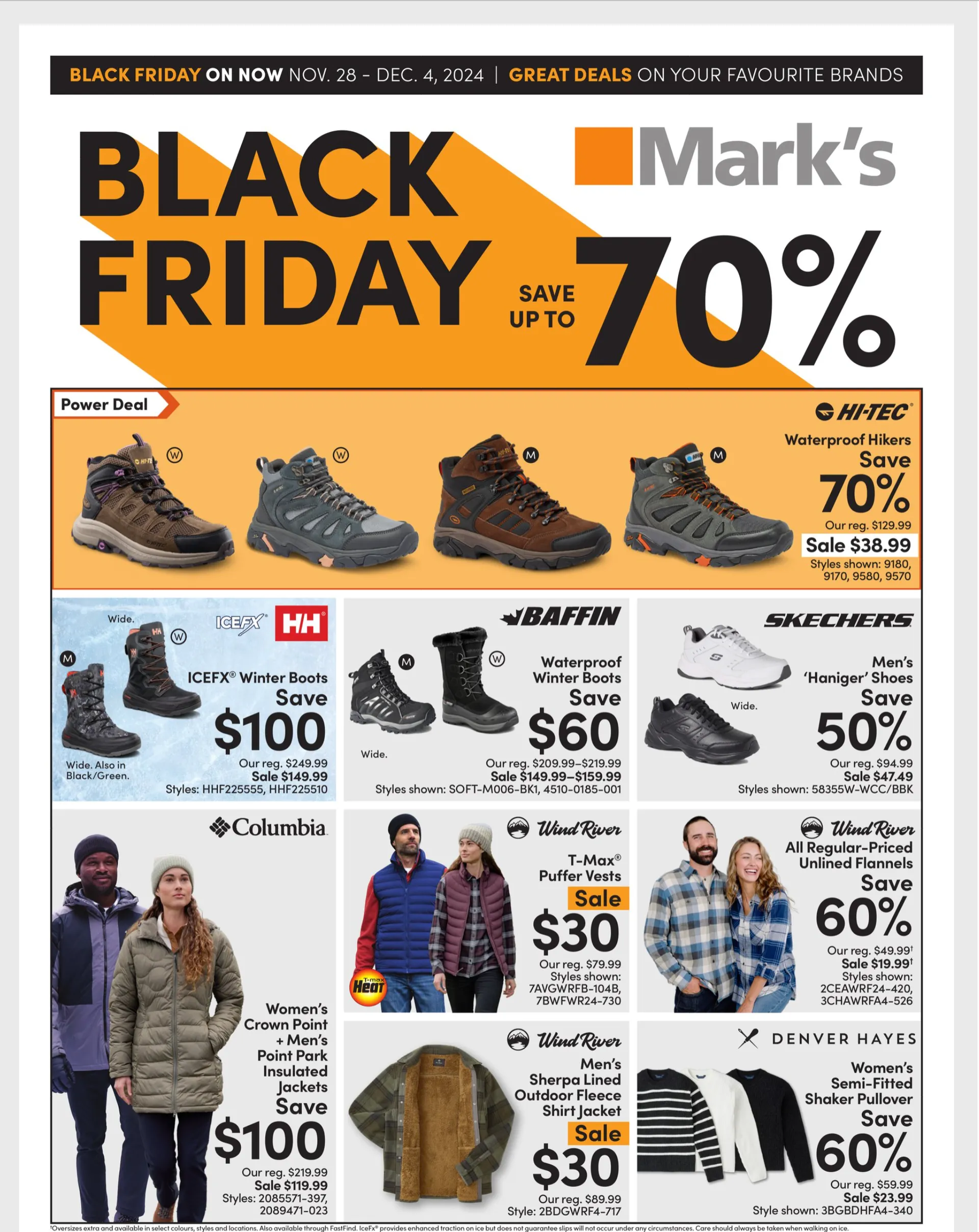 Black Friday deals from November 28 to December 4 2024 - flyer page 