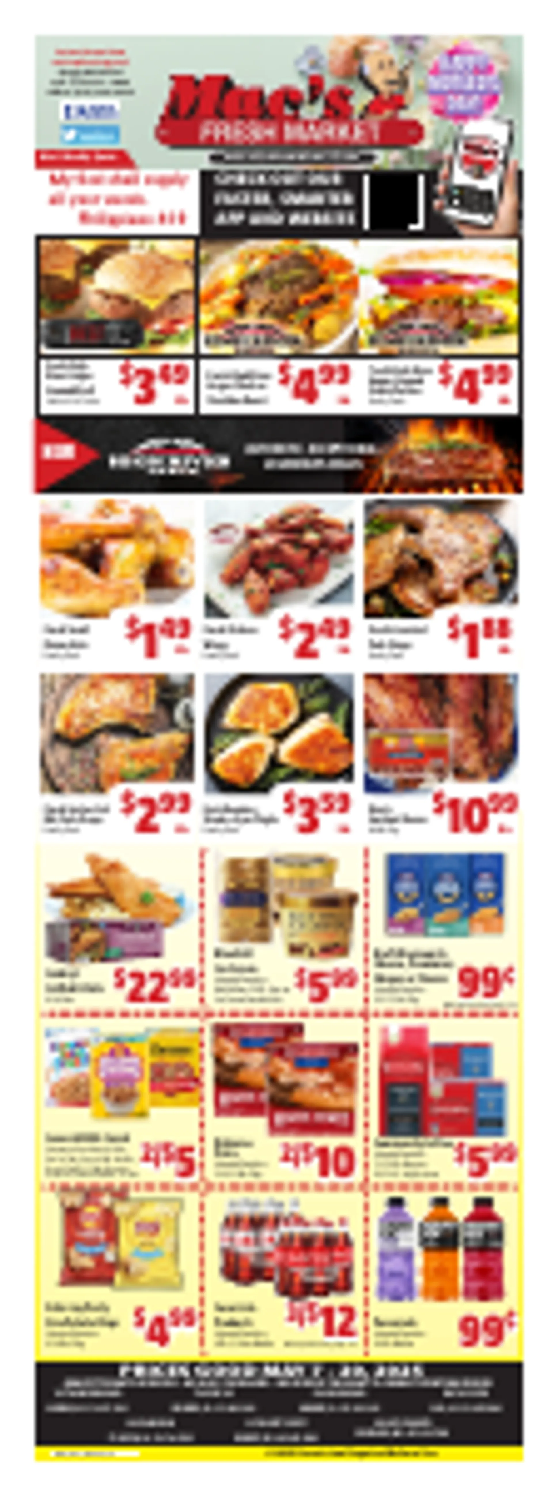 Weekly ad Mac's Freshmarket Deals from May 7 to May 20 2025 - Page 
