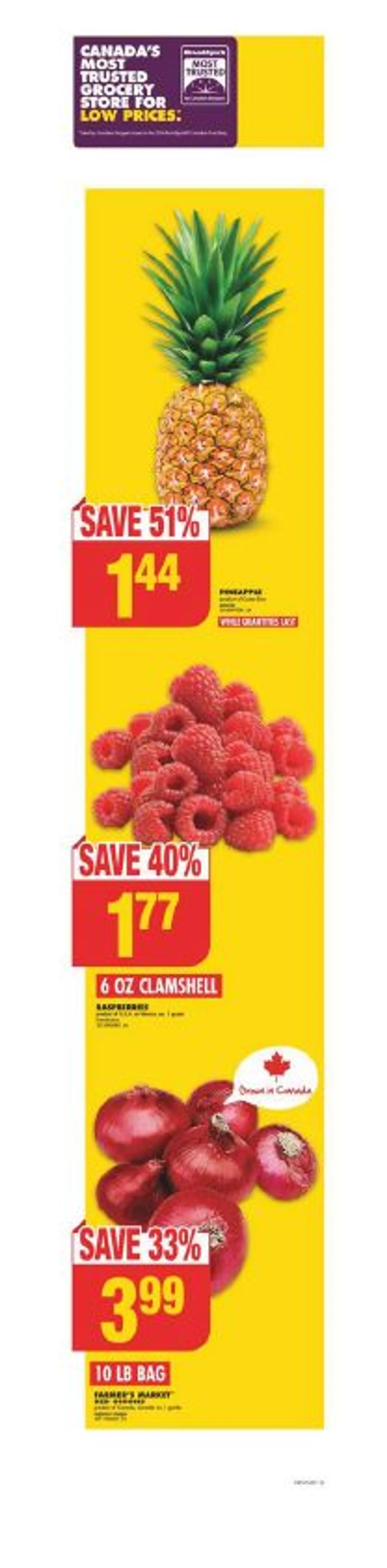 No Frills Weekly Ad from October 9 to October 16 2024 - flyer page 