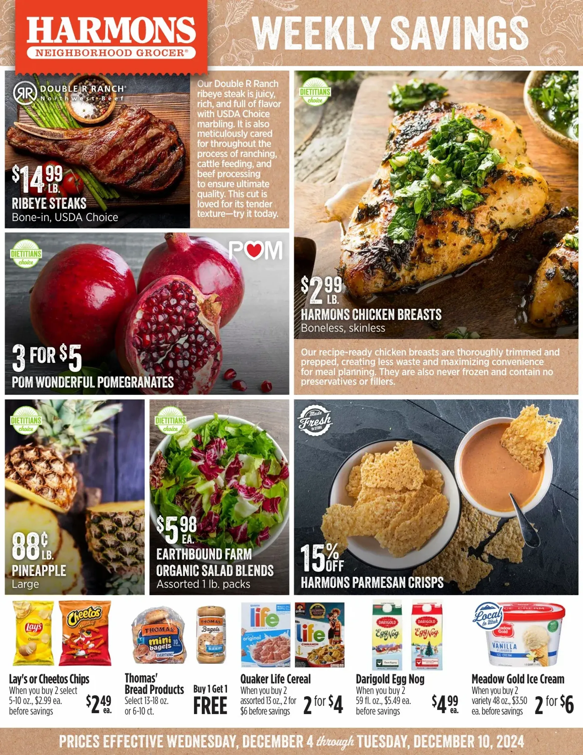 Weekly ad Harmons Deals from December 4 to December 10 2024 - Page 