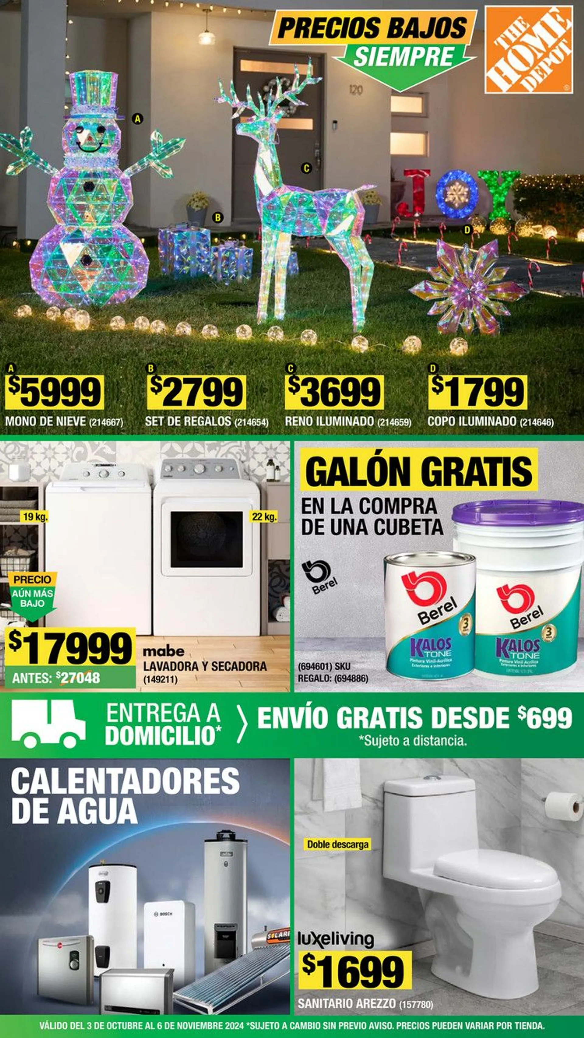 Catálogo de Weekly Ad 3 de octubre al 6 de noviembre 2024 - Pagina 