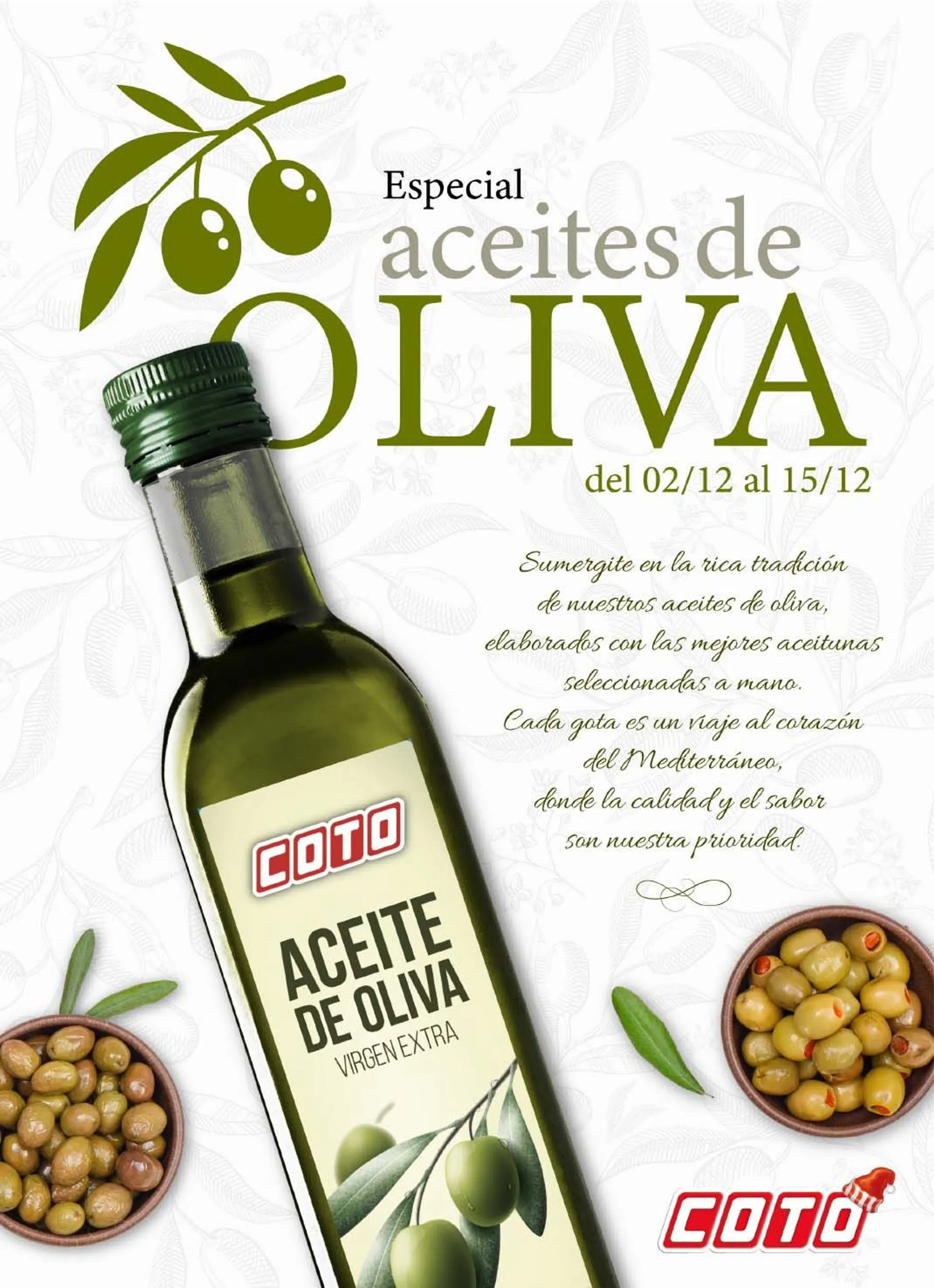 Ofertas de Coto Especial Aceites 10 de diciembre al 15 de diciembre 2024 - Página  del catálogo