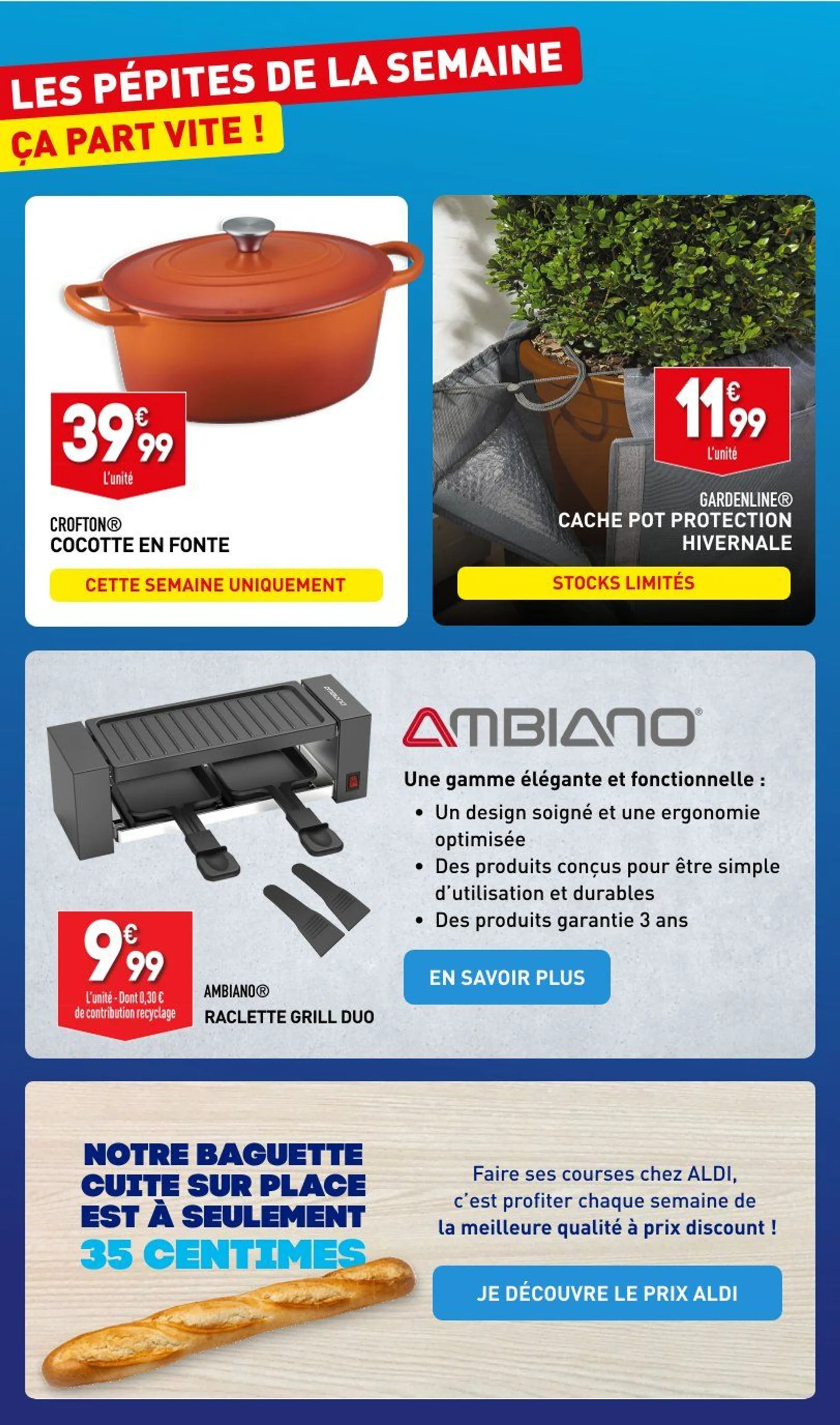 ALDI Brochures Offres du 22 octobre au 28 octobre 2024 - Catalogue page 2