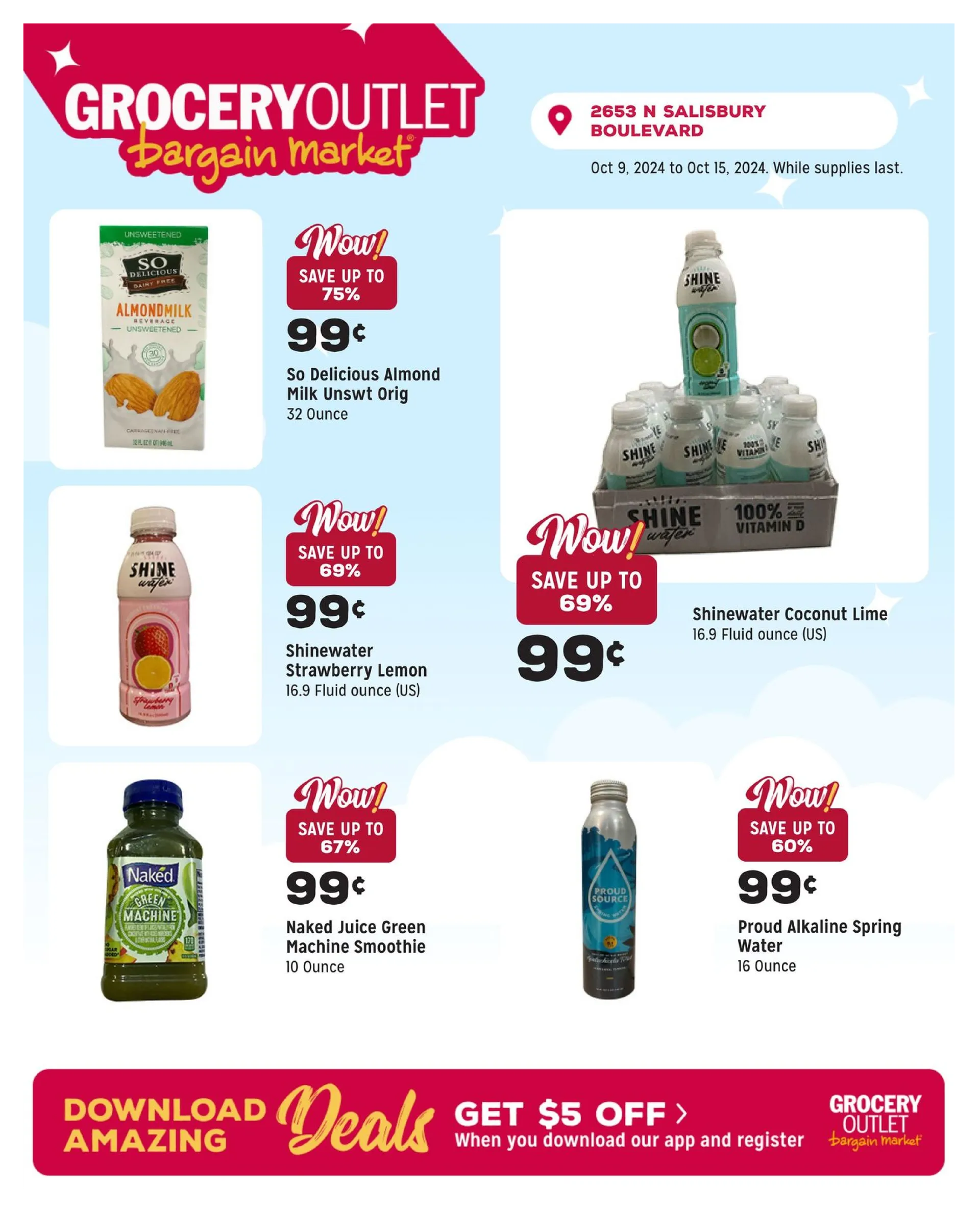 Weekly ad GROCERY OUTLET weekly ads from October 9 to October 15 2024 - Page 