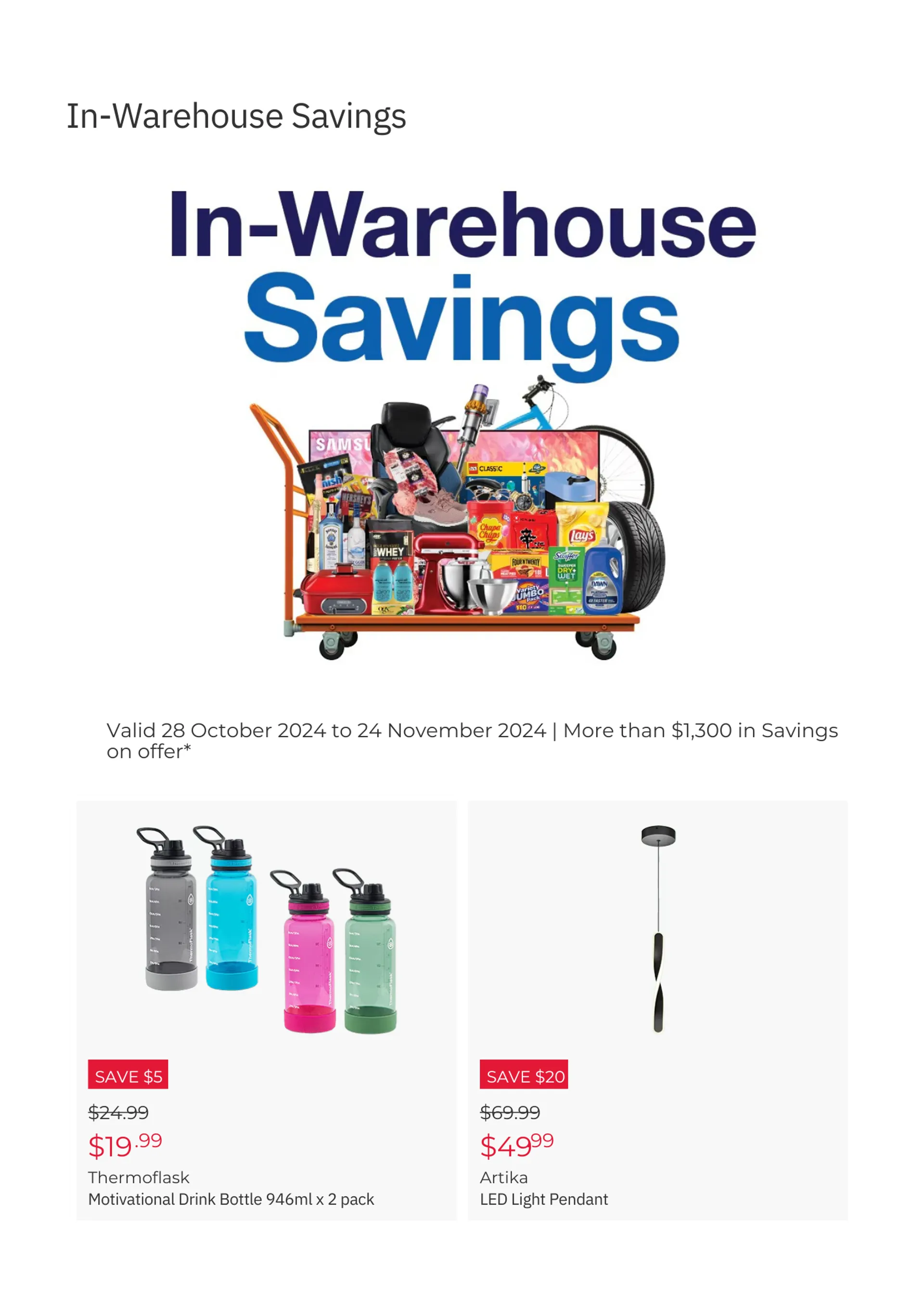 Warehouse Savings - Catalogue valid from 28 October to 24 November 2024 - page 