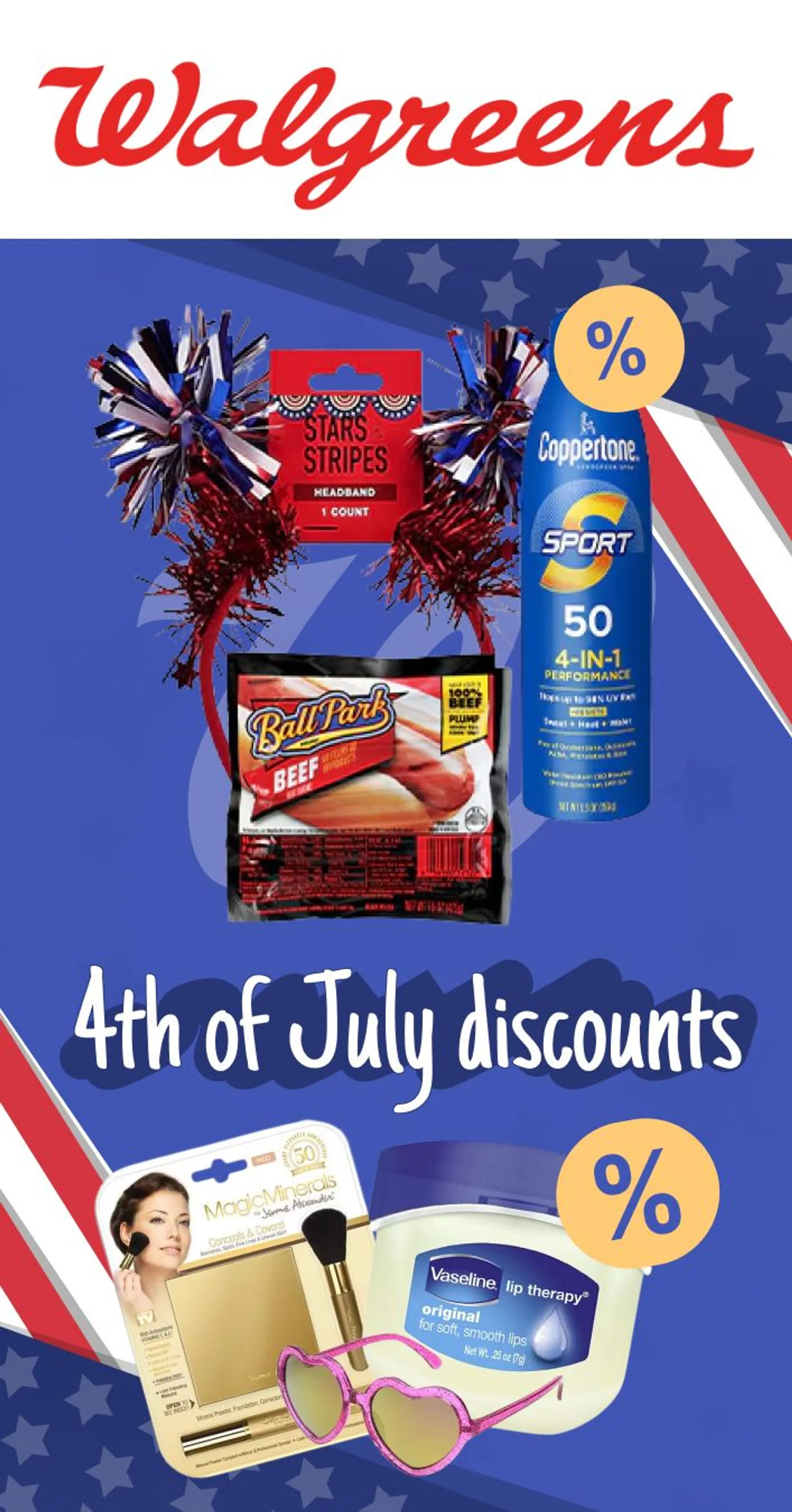 Weekly ad Walgreens Weekly Ad from June 17 to July 4 2025 - Page 1