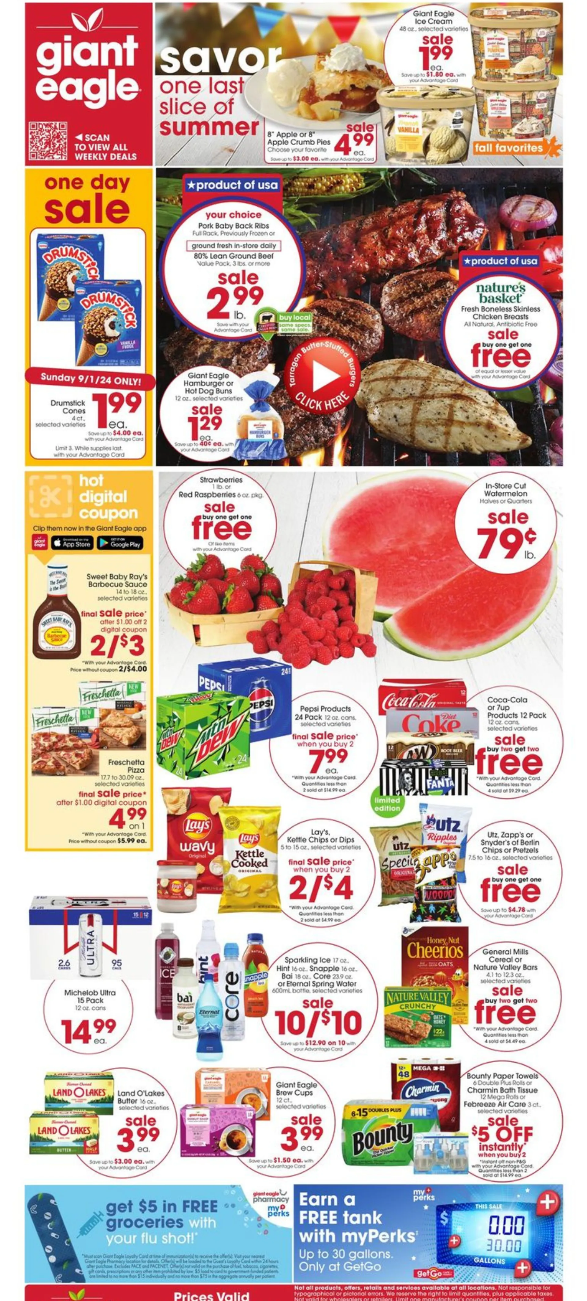 Weekly ad Giant Eagle deals from August 29 to September 4 2024 - Page 