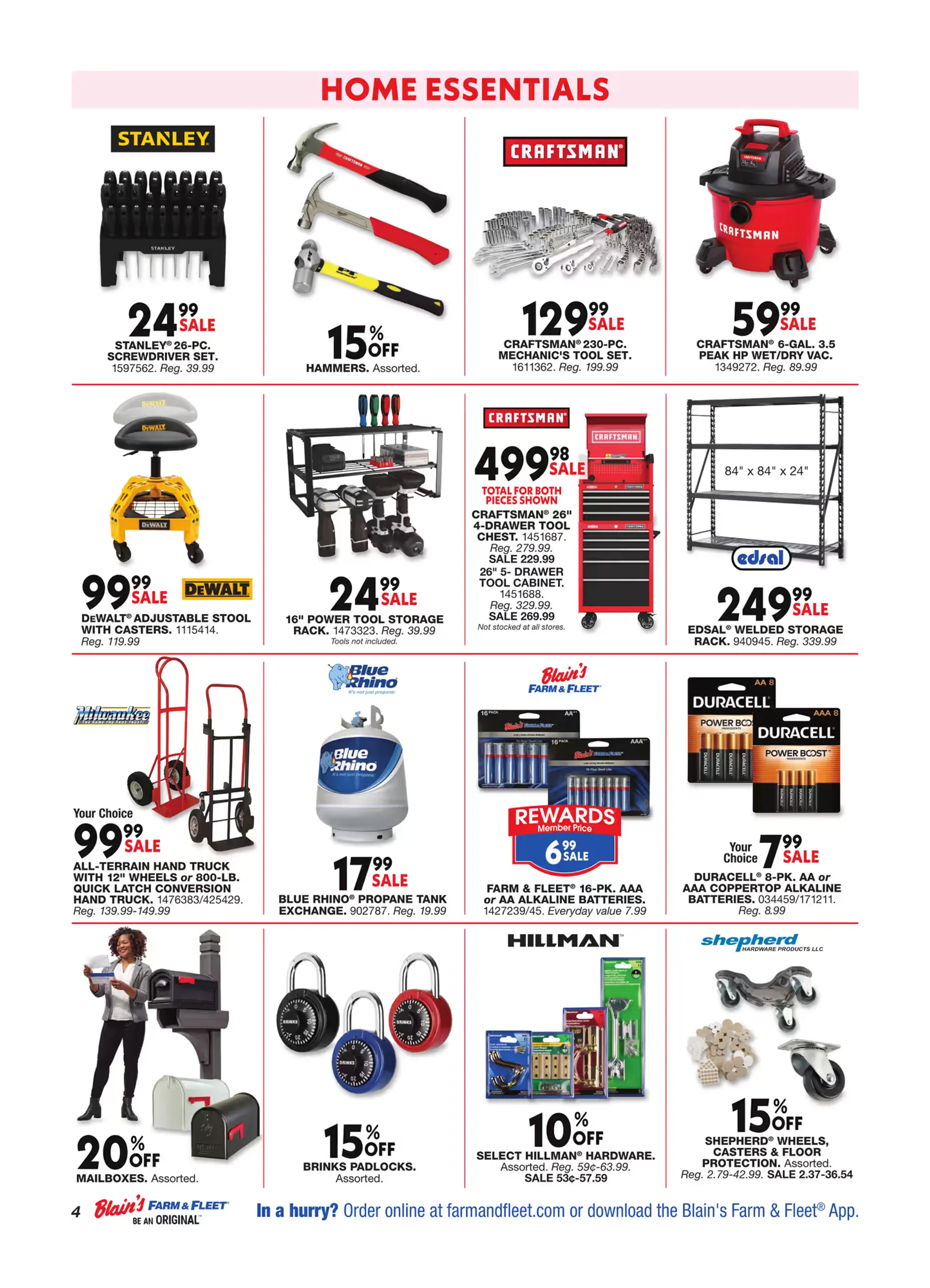 Weekly ad Blain's Farm & Fleet Sales from August 19 to August 27 2025 - Page 1