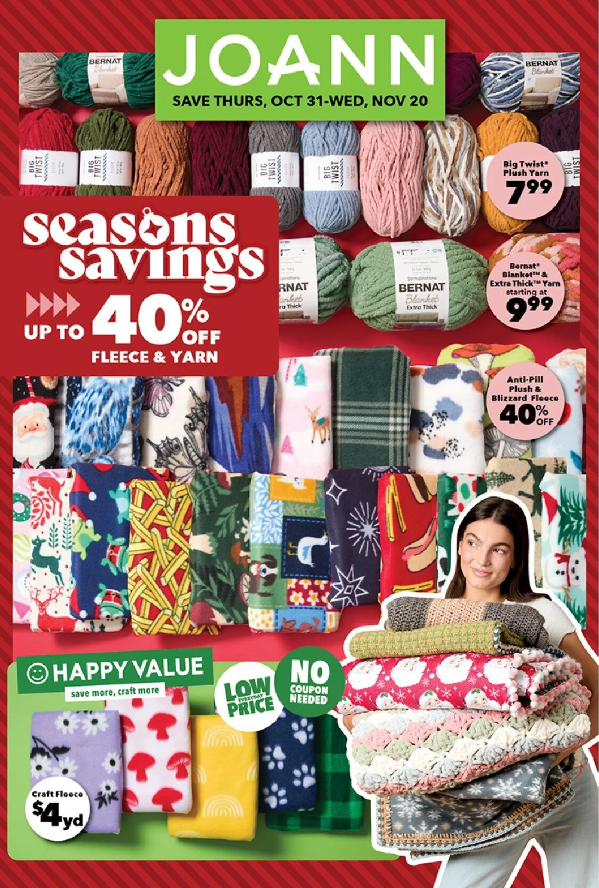 Weekly ad Joann Weekly Ad from October 31 to November 20 2024 - Page 2