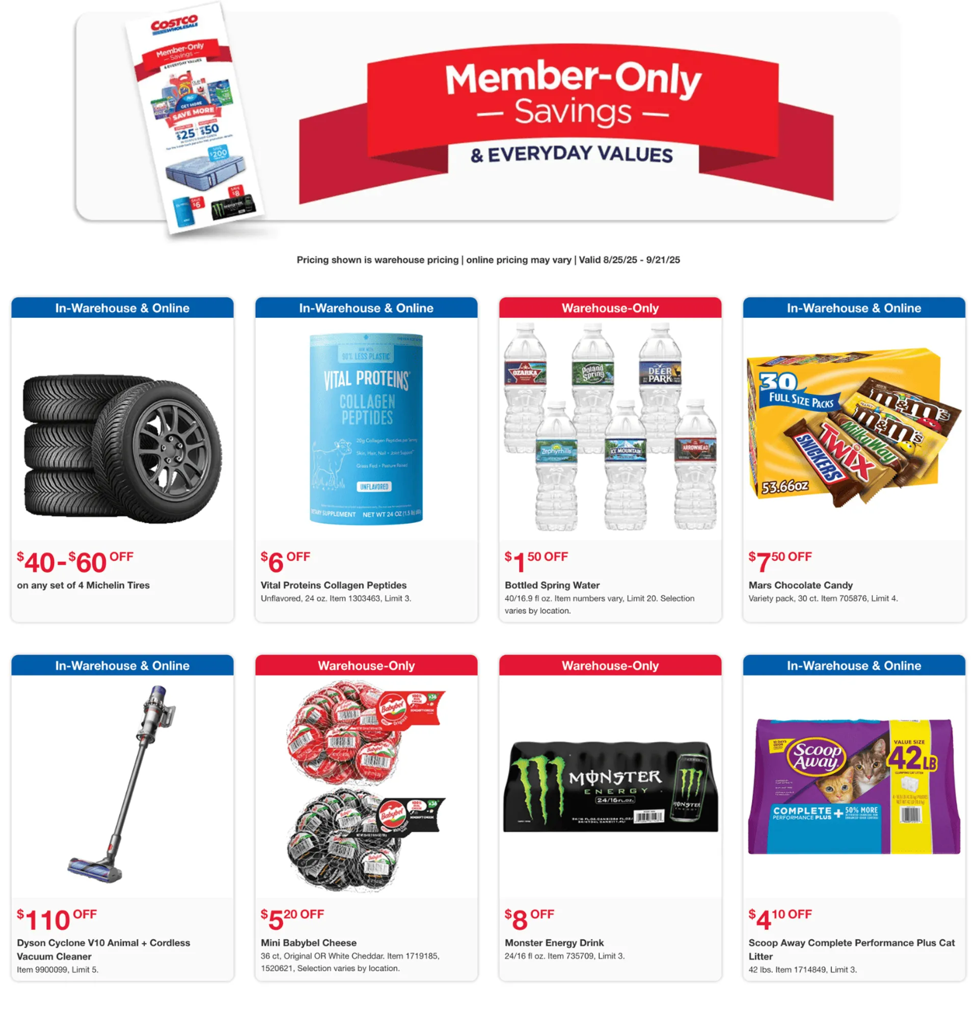 Weekly ad Savings from August 25 to September 21 2025 - Page 1