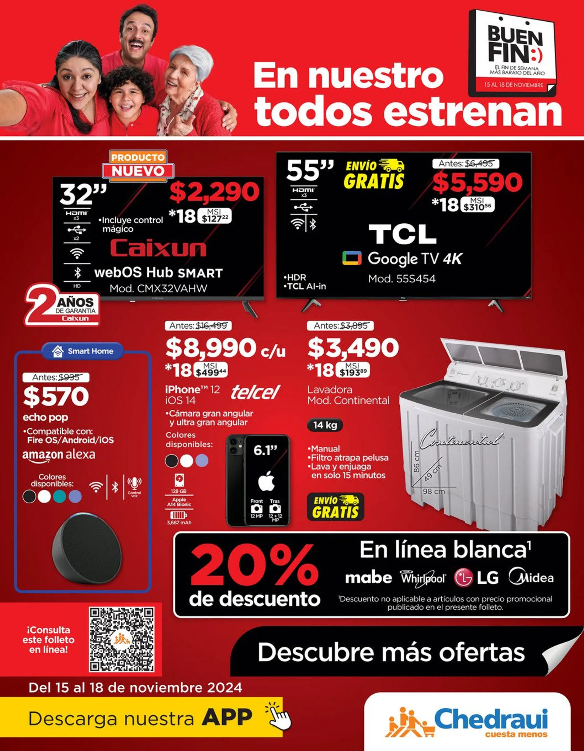 Catálogo de Ofertas imperdibles de Buen Fin  15 de noviembre al 18 de noviembre 2024 - Pagina 