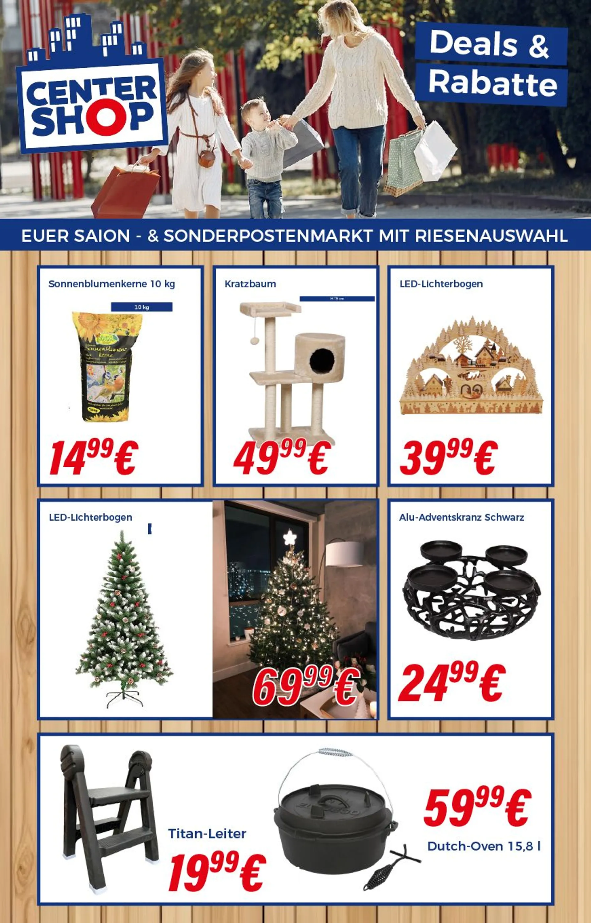 CENTERSHOP Angebote von 23. Oktober bis 6. November 2024 - Prospekt seite 1