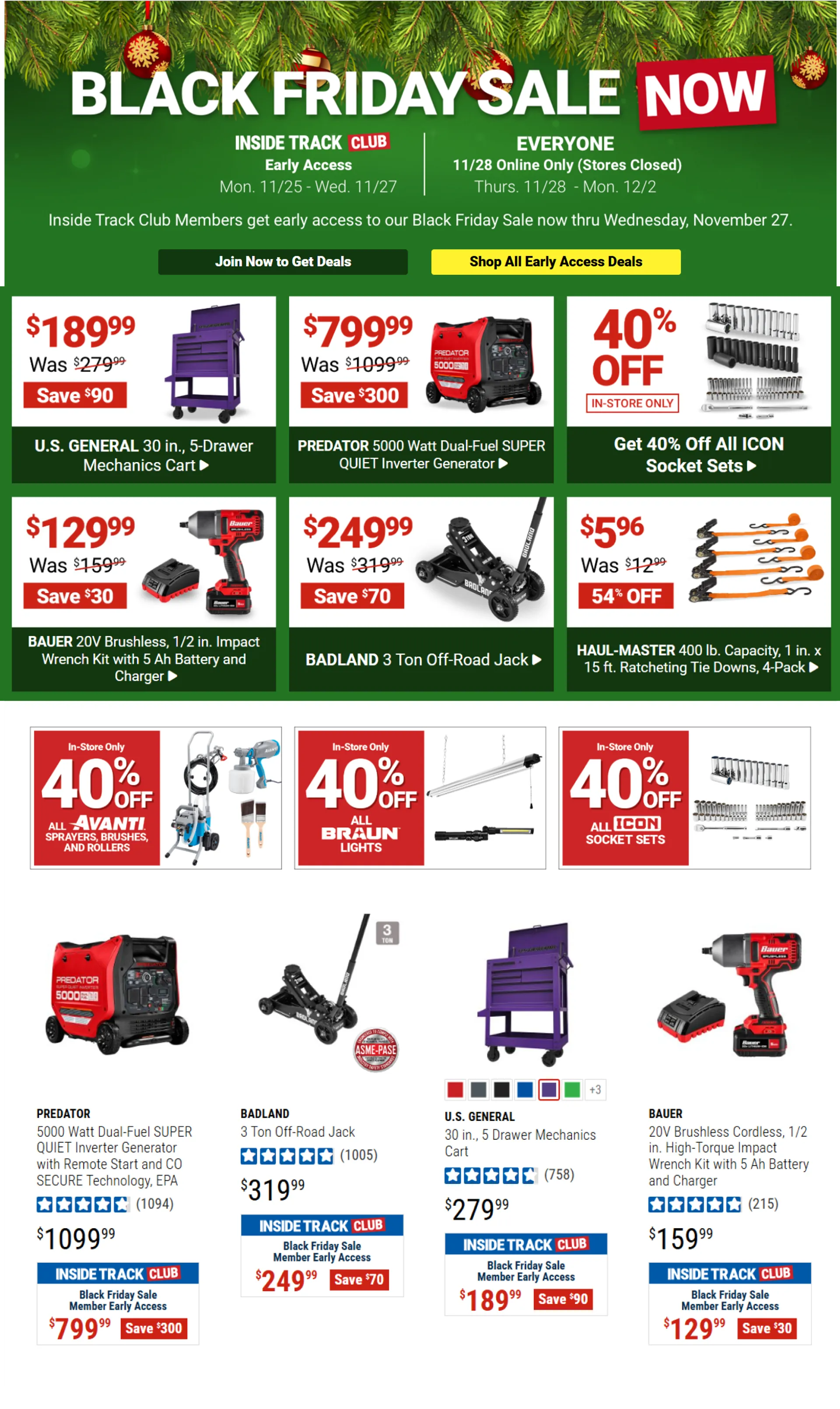 Weekly ad Black Friday Sale from November 28 to December 2 2024 - Page 