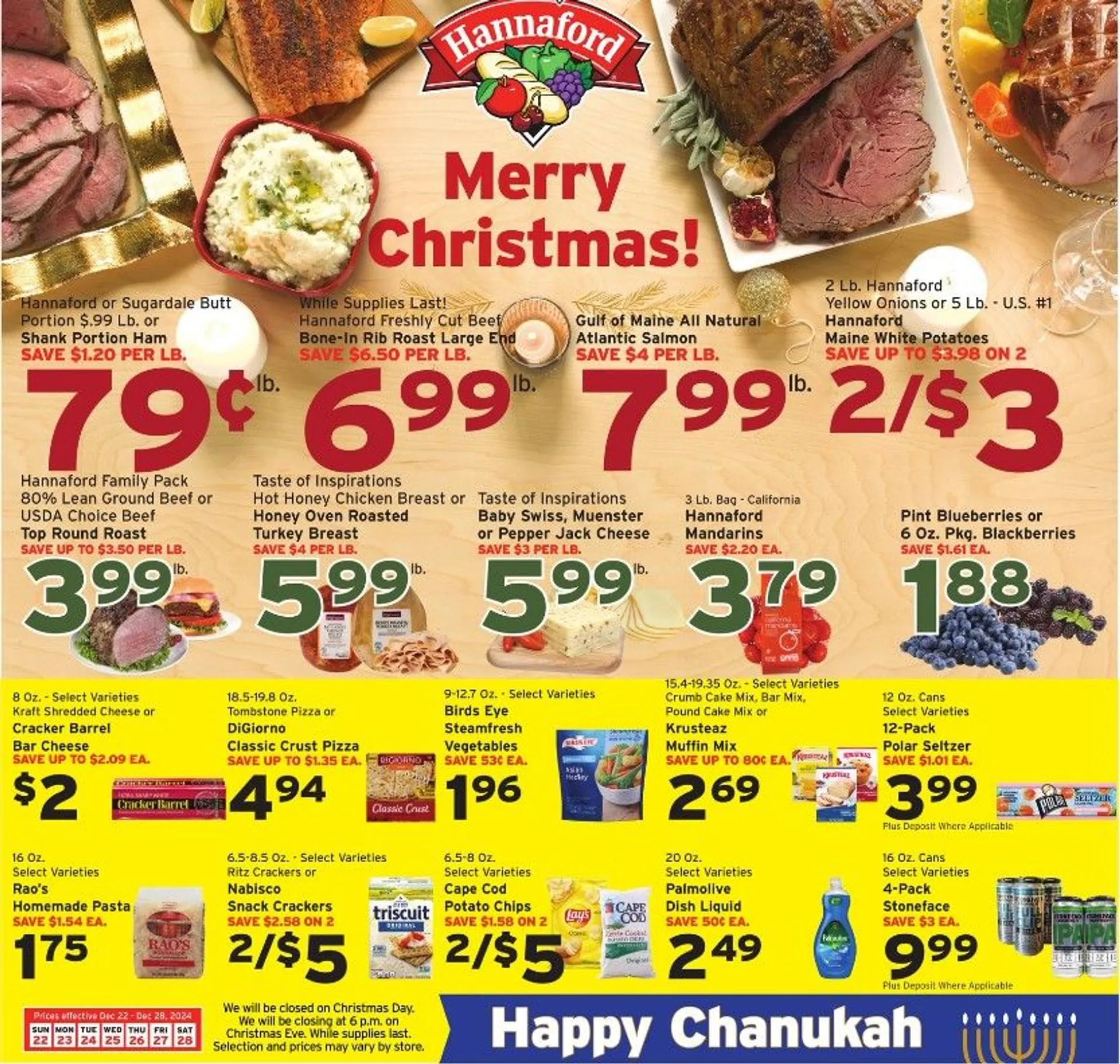 Weekly ad Hannaford from December 22 to December 28 2024 - Page 