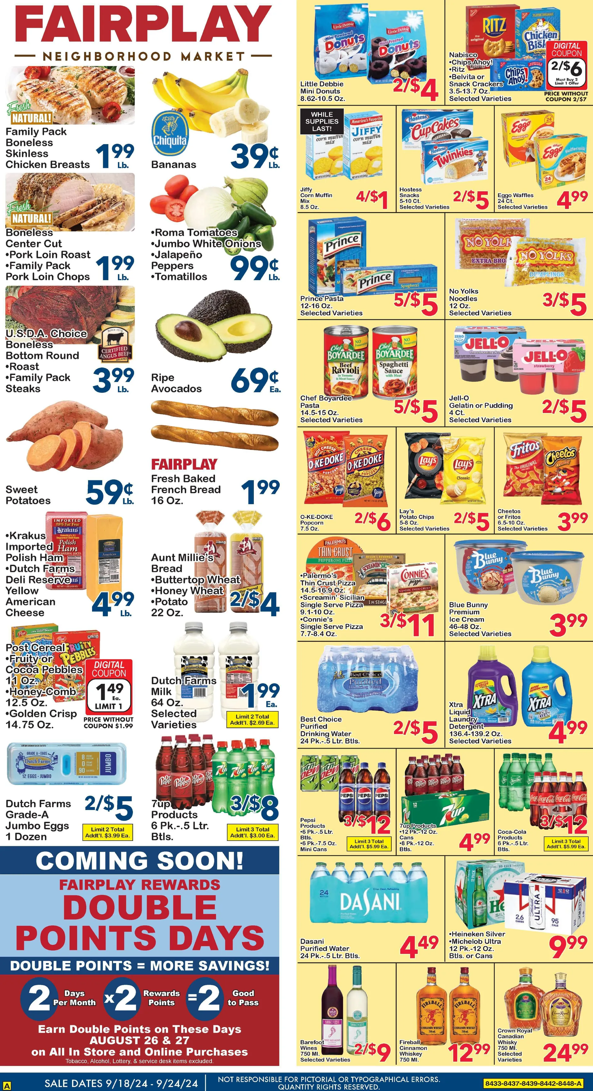 Weekly ad FairPlay Deals from September 18 to September 24 2024 - Page 