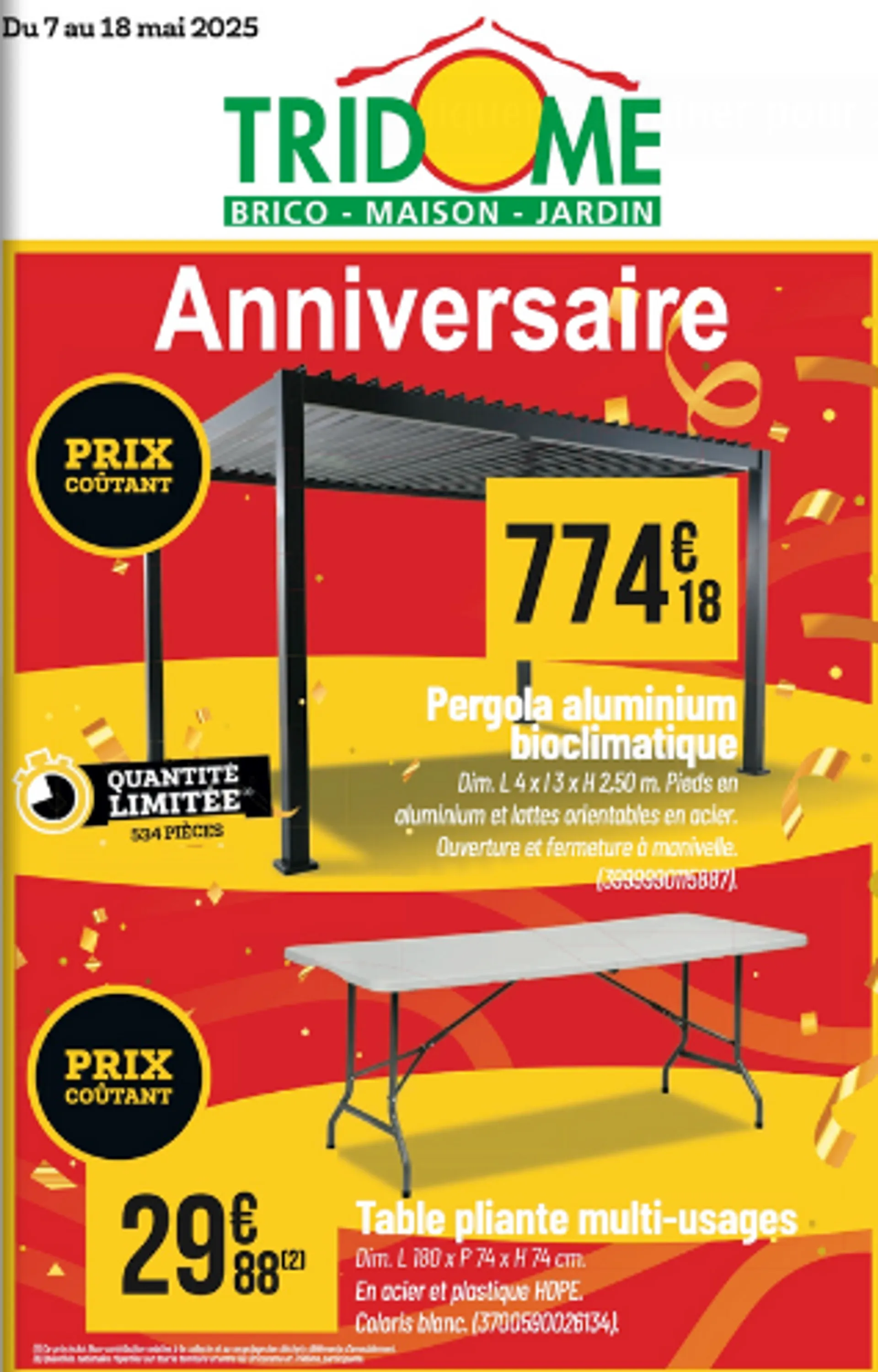  Catalogues Tridôme du 7 mai au 18 mai 2025 - Catalogue page 