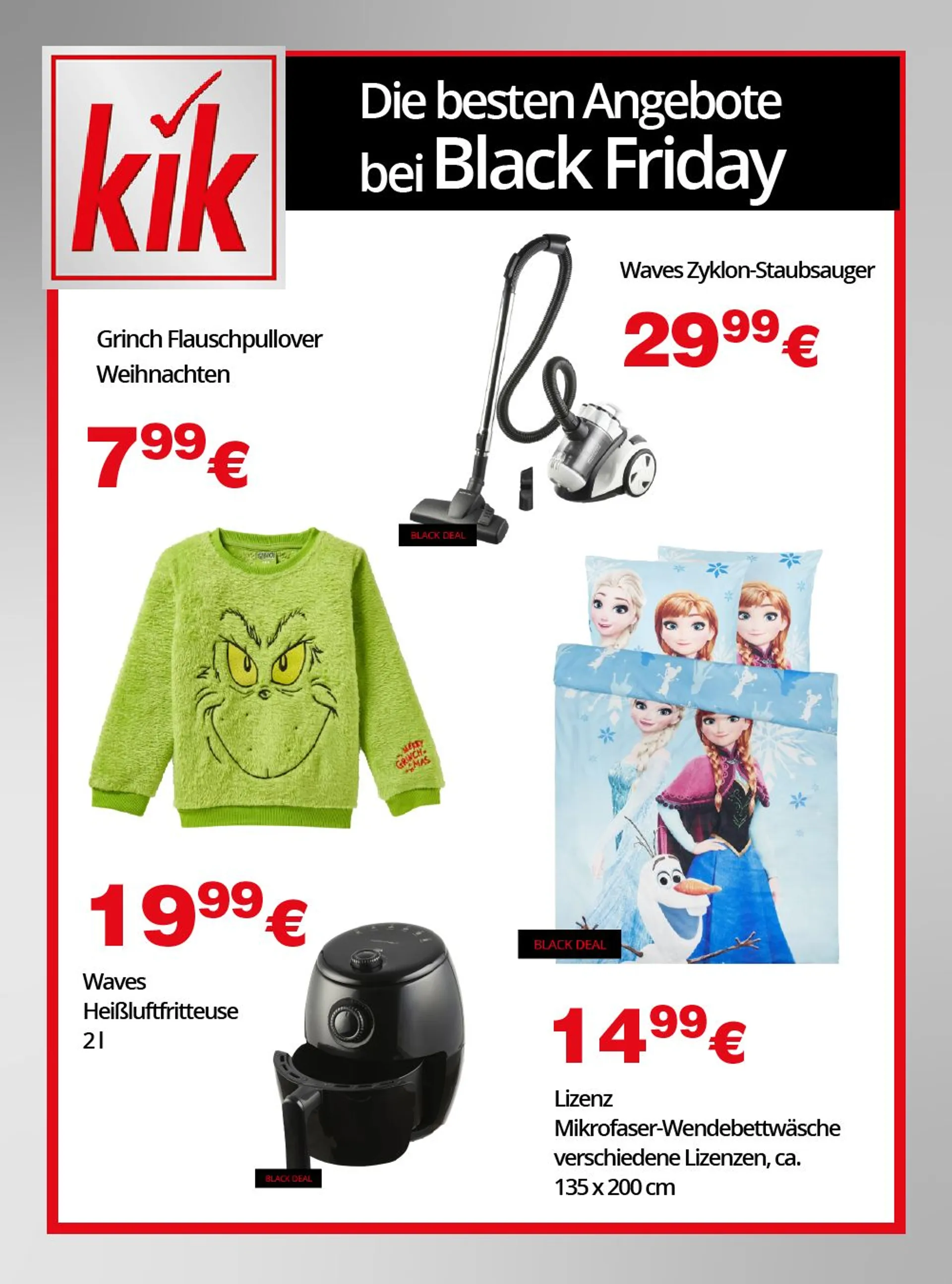 Black Friday deals von 20. November bis 4. Dezember 2024 - Prospekt seite 