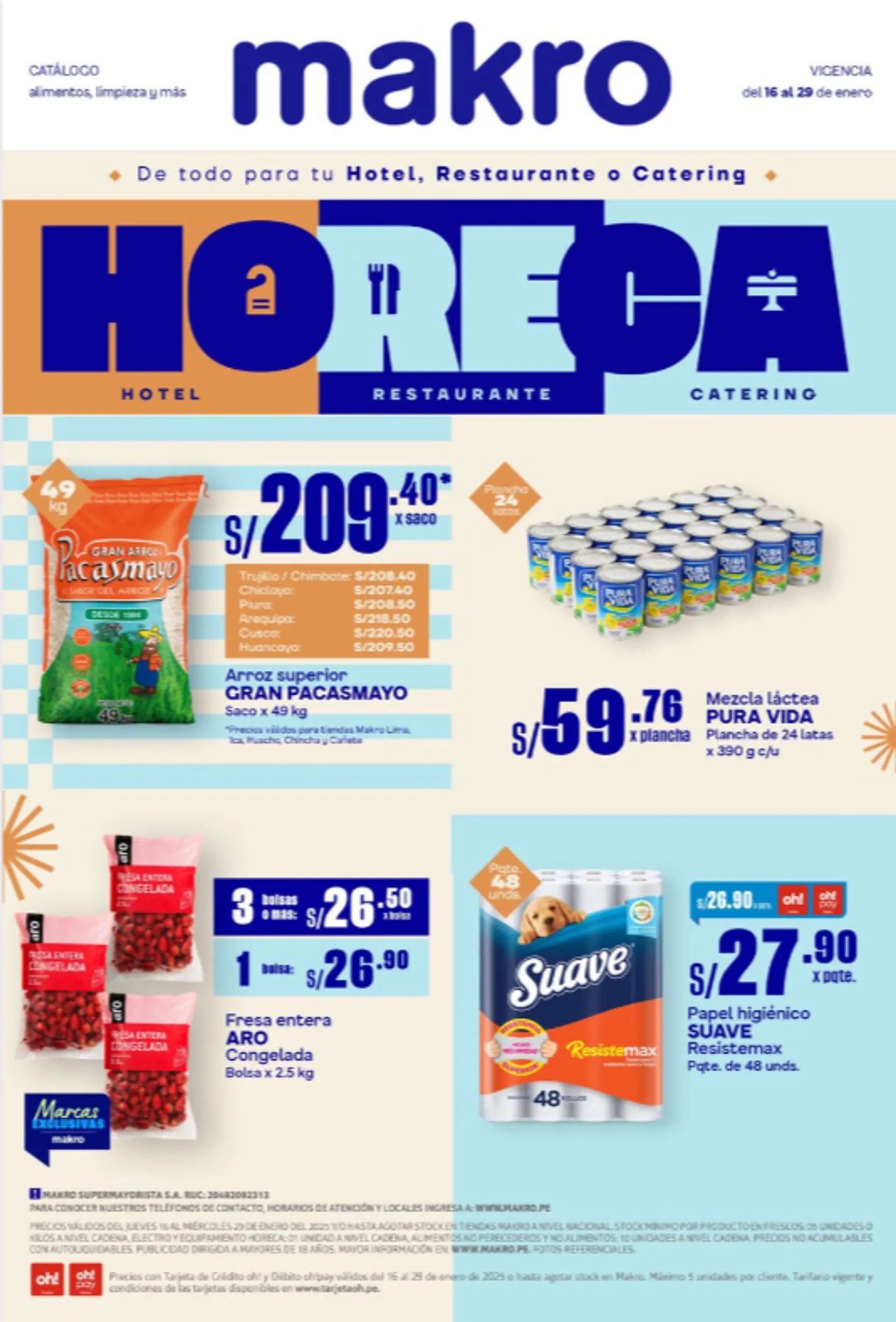 Catalogo de Makro Ofertas 16 de enero al 29 de enero 2025 - Pag 