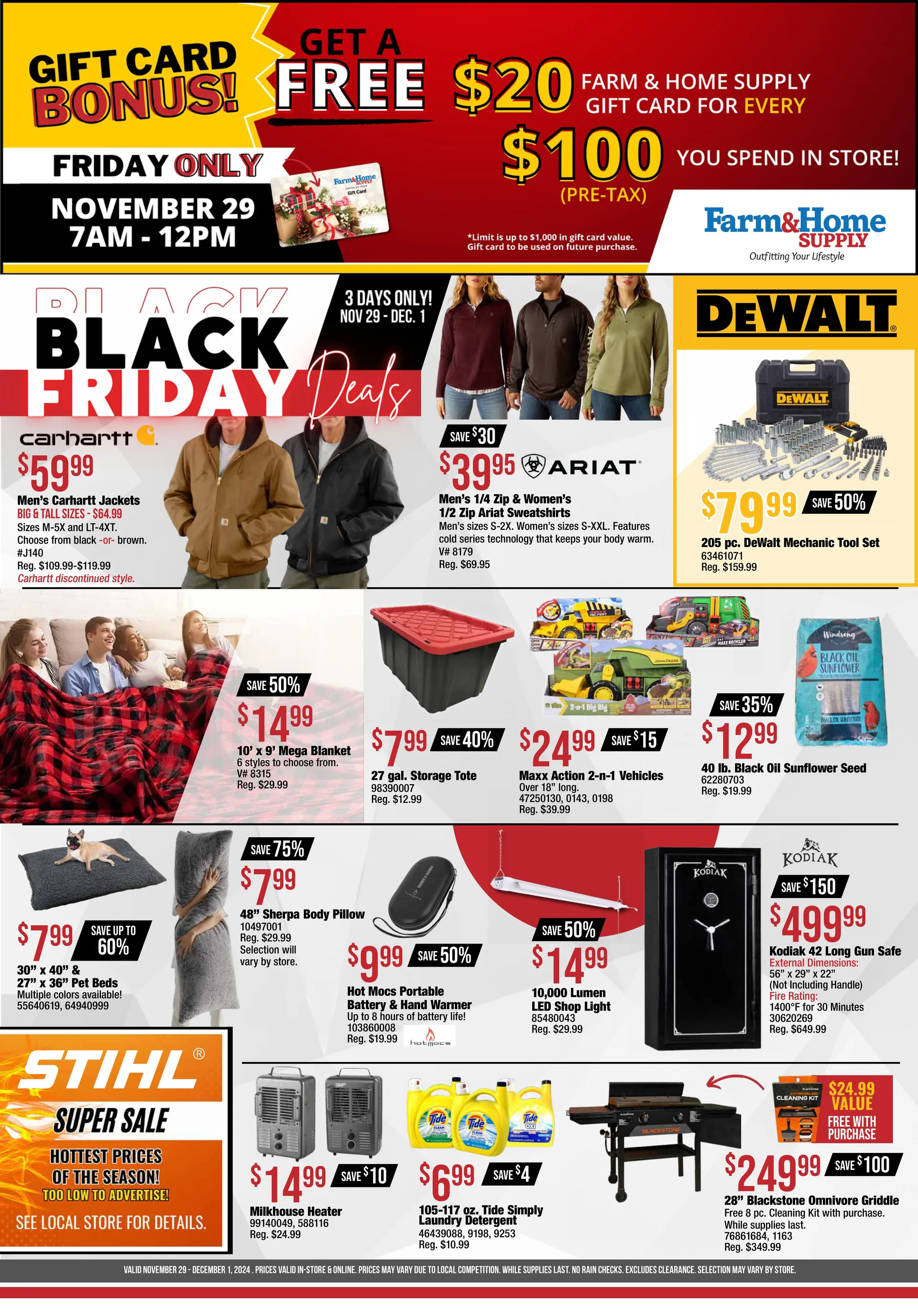 Weekly ad Don't Miss This Black Friday Exclusive Deals! from November 29 to December 1 2024 - Page 