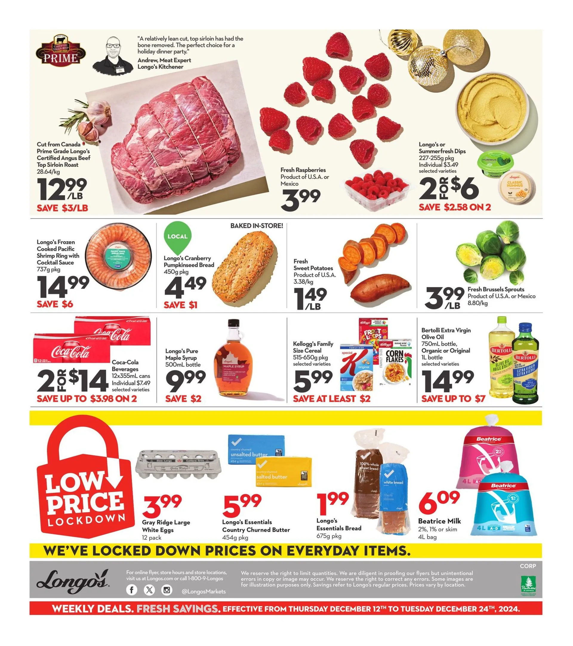 Longo's Deals from December 12 to December 24 2024 - flyer page 2