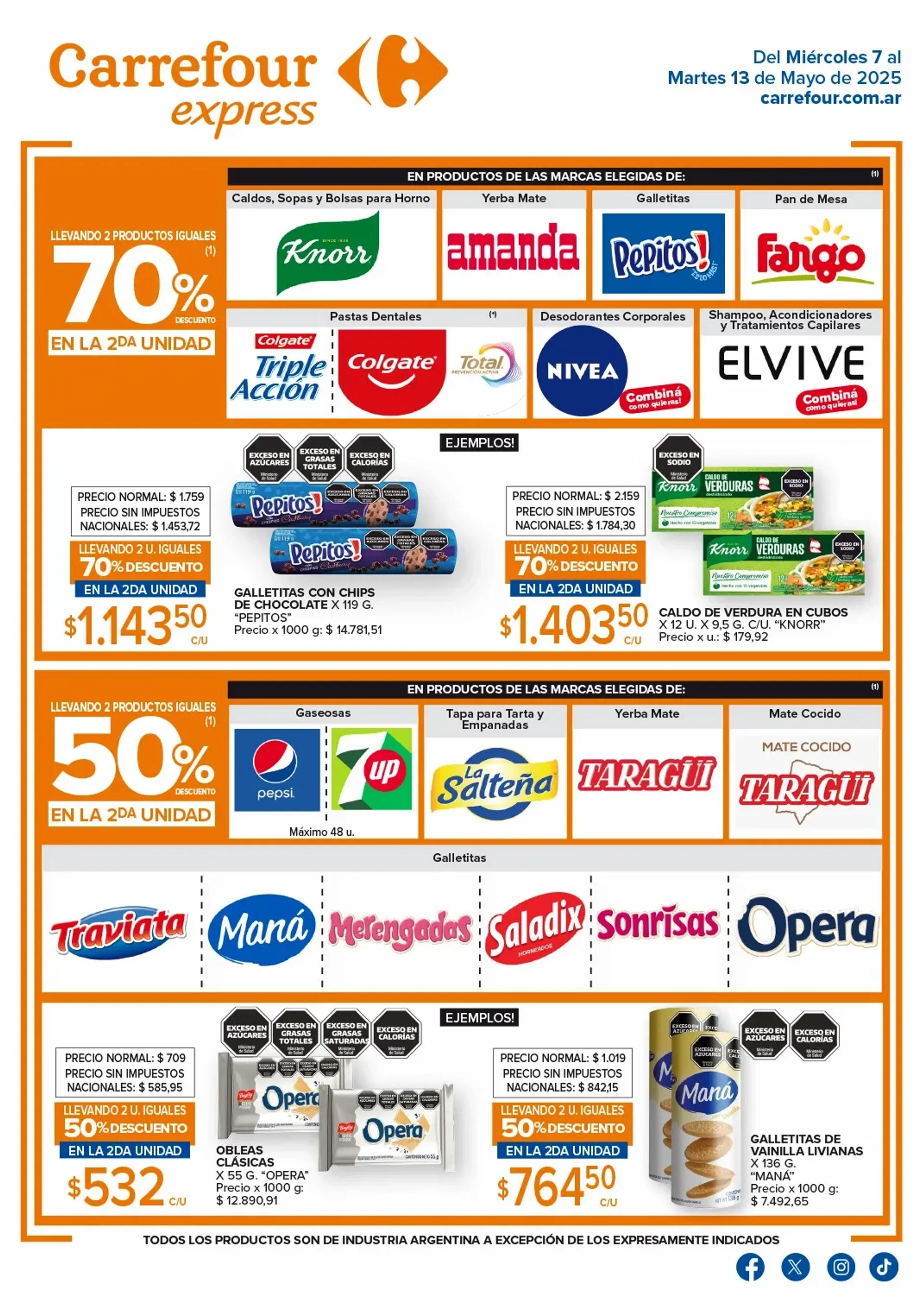 Ofertas de Carrefour Express Ofertas 9 de mayo al 13 de mayo 2025 - Página 1 del catálogo