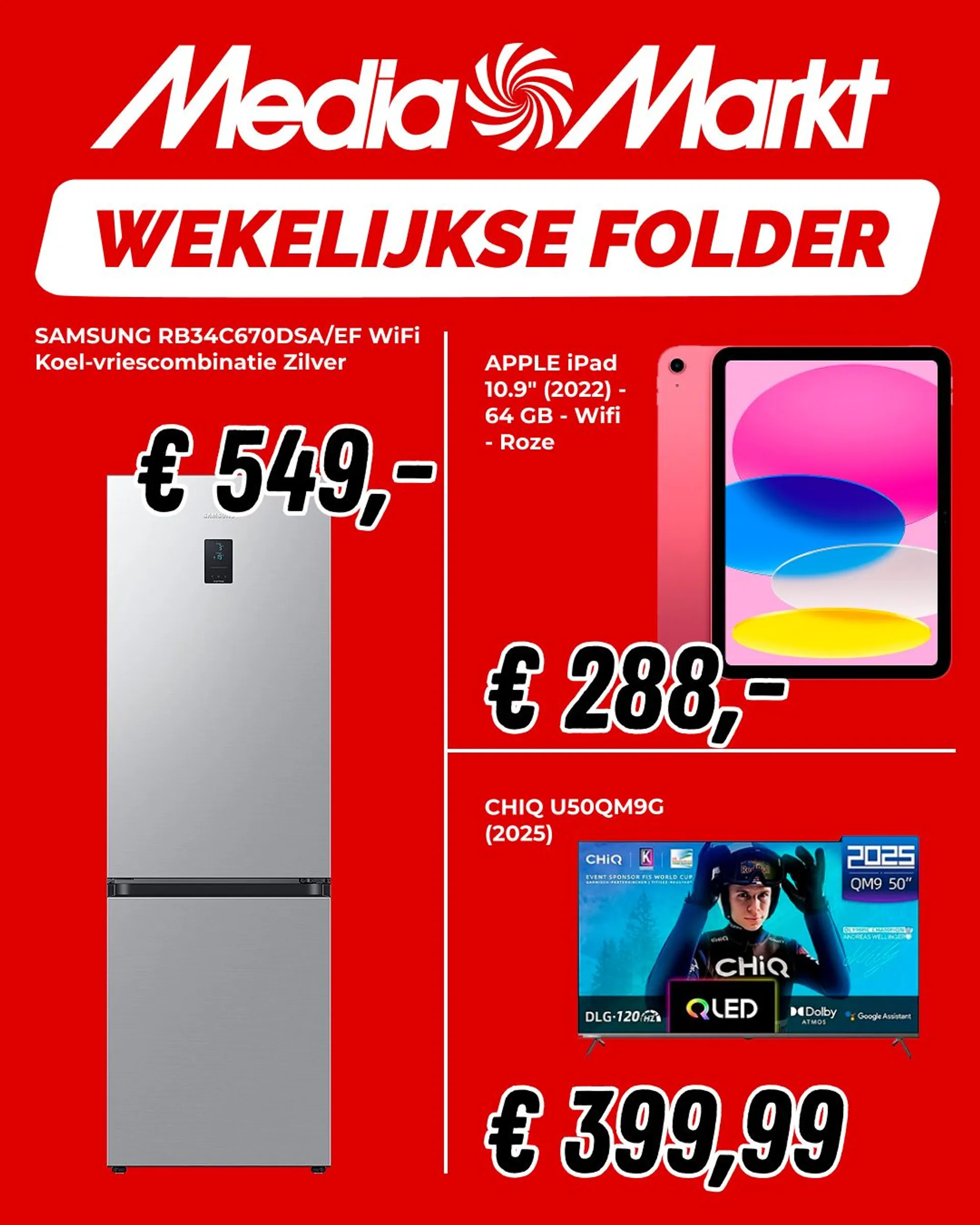 Folder van 8 mei tot 31 mei 2025 - Folder pagina 1