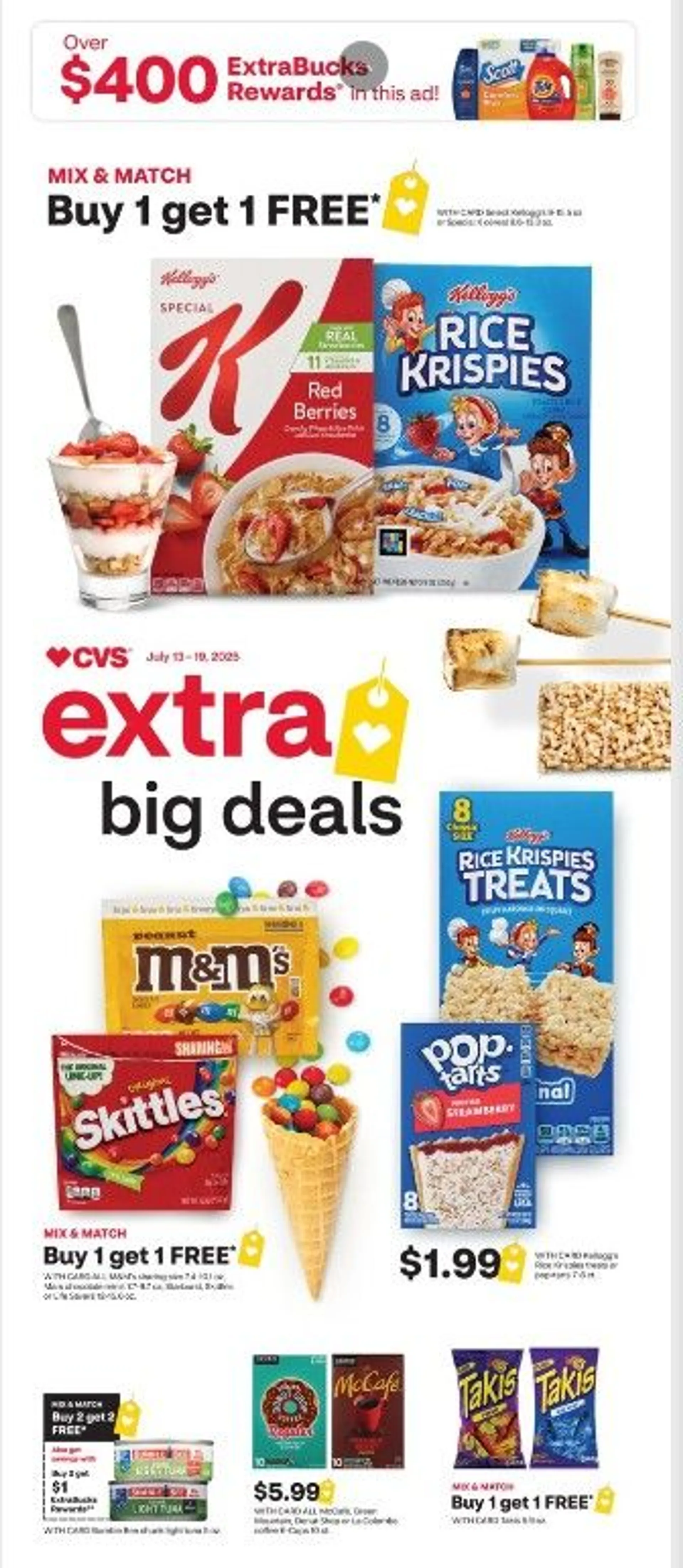Weekly ad CVS Health Sales from July 13 to July 20 2025 - Page 1