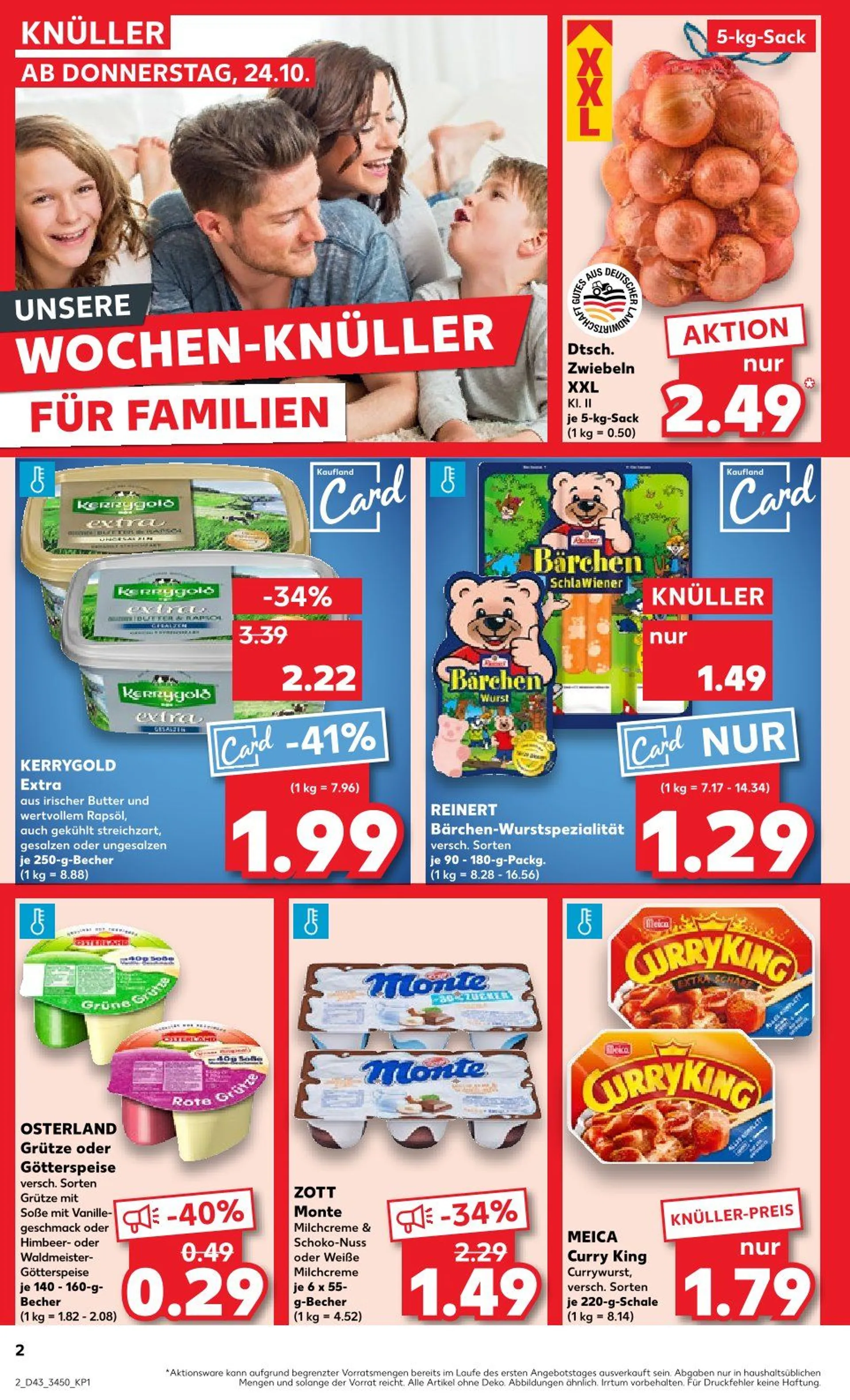 Kaufland Prospekt von 24. Oktober bis 30. Oktober 2024 - Prospekt seite 2