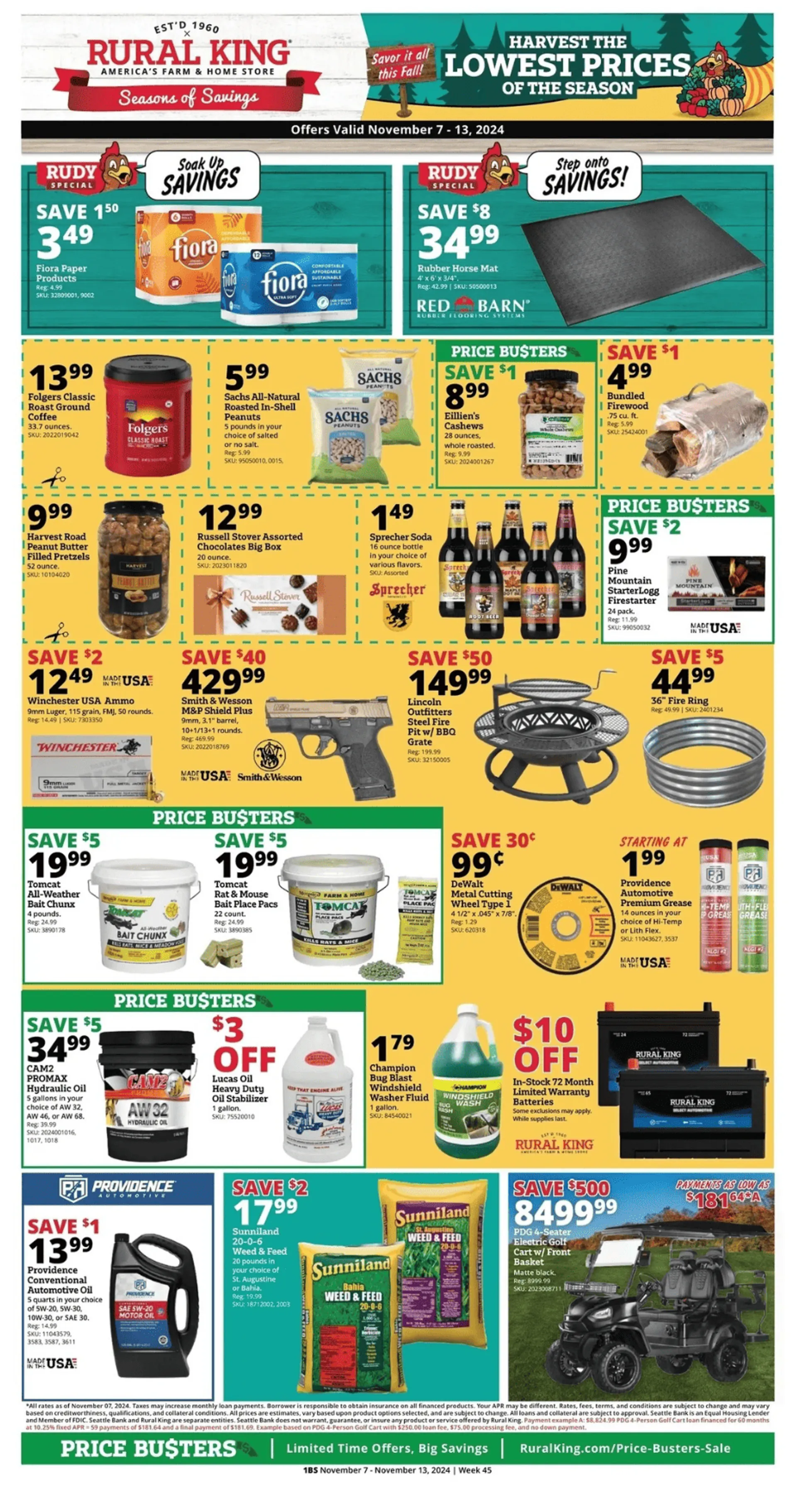 Weekly ad Rural King sales from November 7 to November 13 2024 - Page 