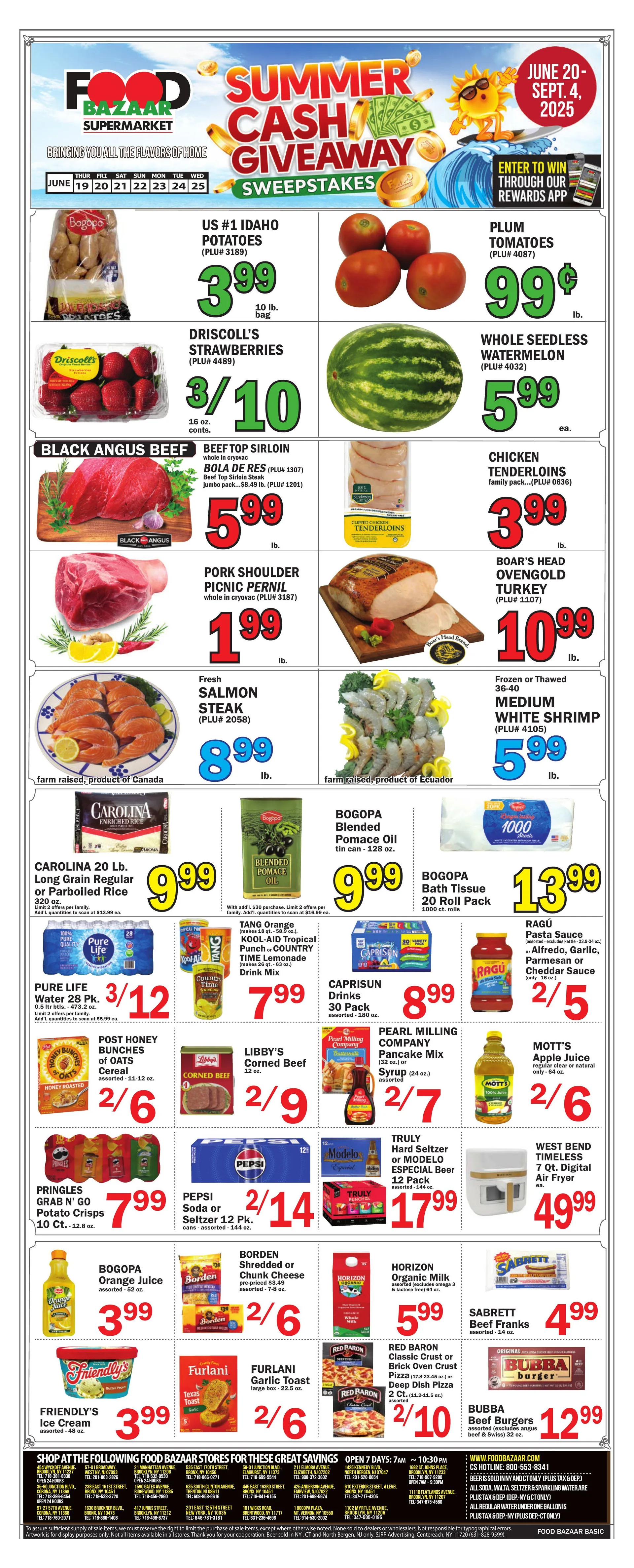 Weekly ad Food Bazaar weekly ads from June 19 to June 25 2025 - Page 1