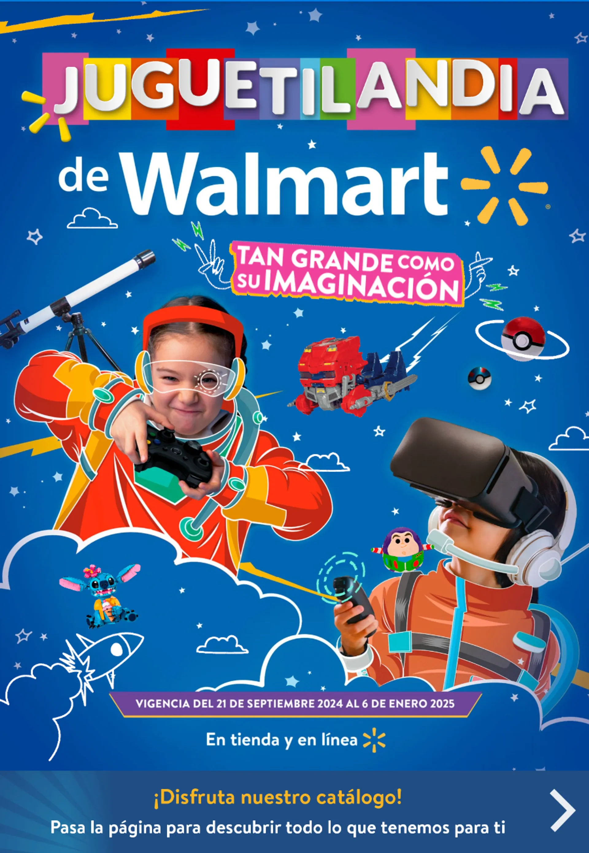 Catálogo de Walmart - Juguetilandia 21 de septiembre al 6 de enero 2025 - Pagina 1