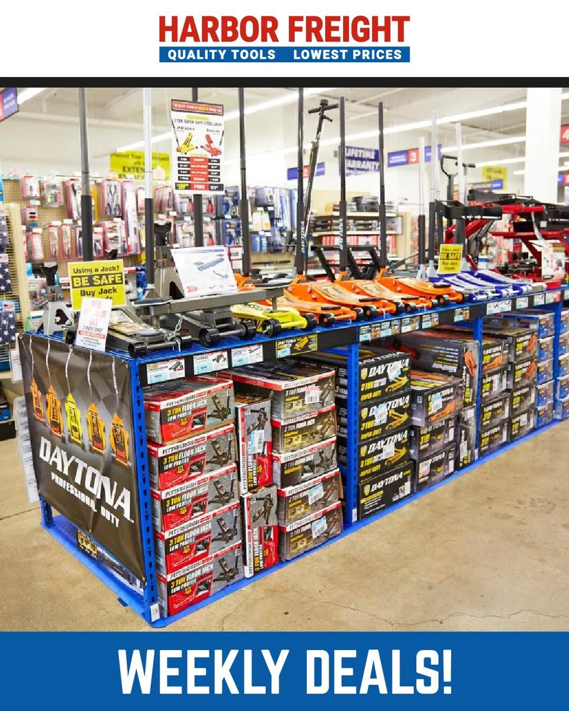 Weekly ad HARBOR FREIGHT SPECIAL DEAL from February 22 to March 7 2024 - Page 1