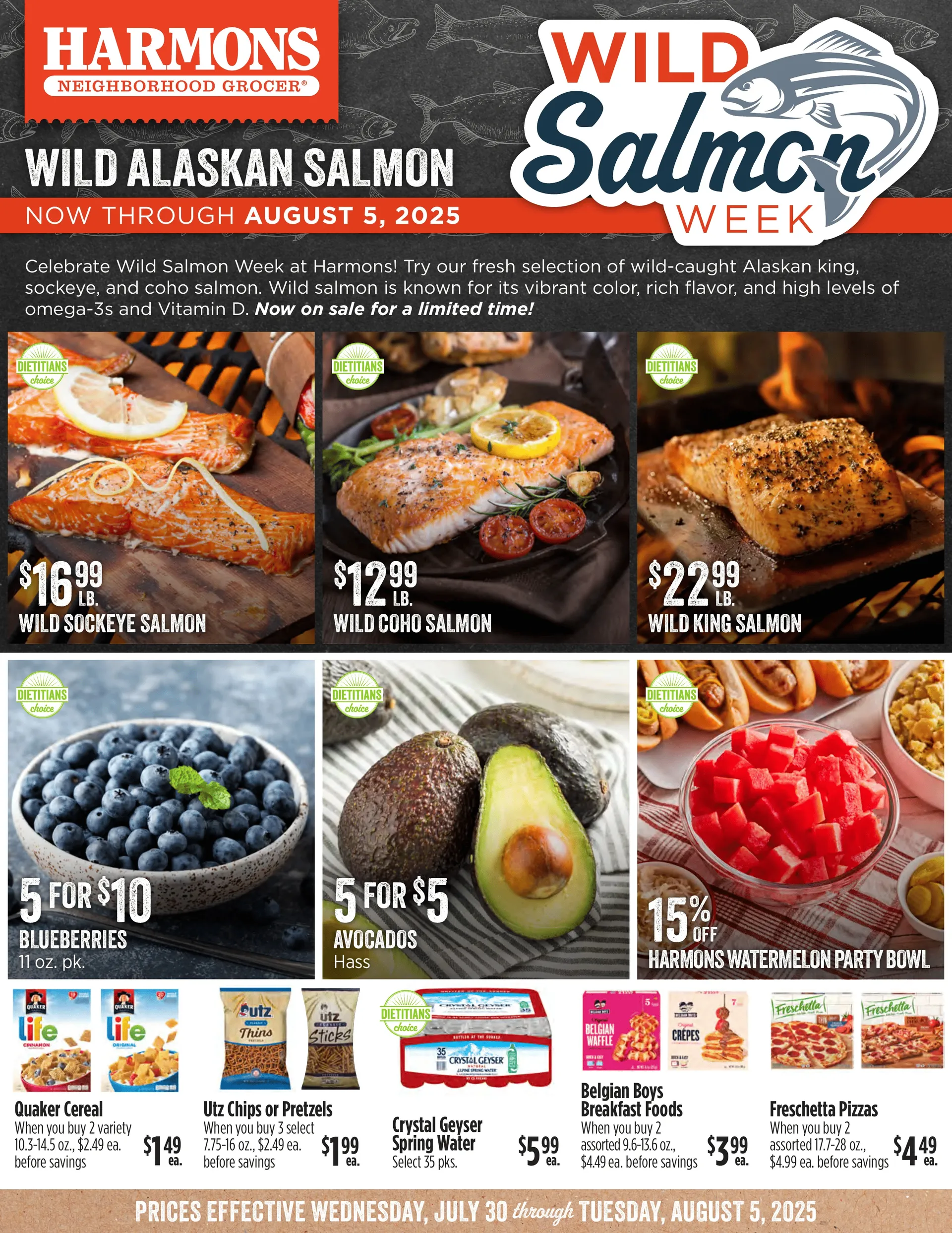 Weekly ad Harmons weekly ads from July 30 to August 5 2025 - Page 1