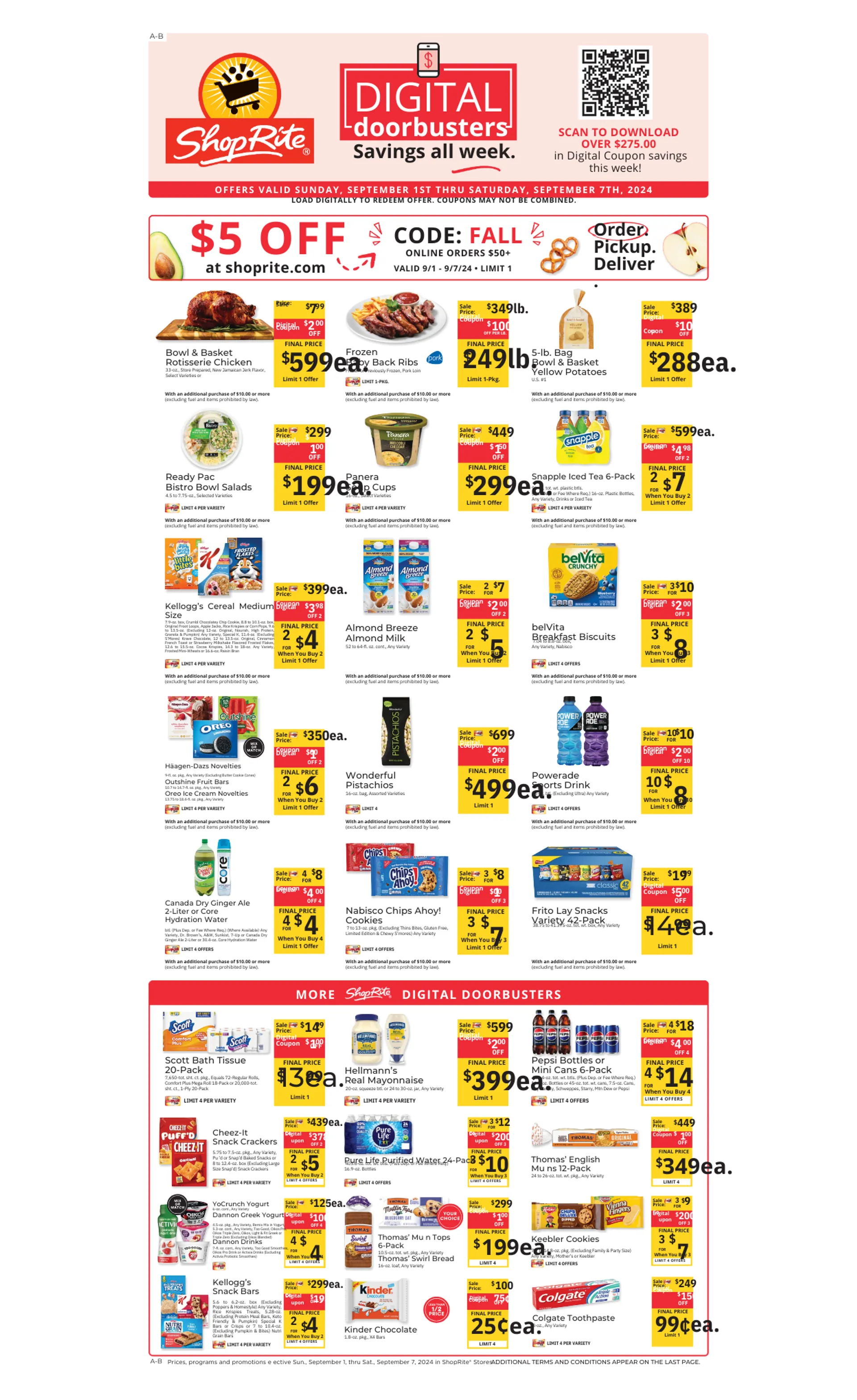 Weekly ad Weekly Ad from September 1 to September 7 2024 - Page 