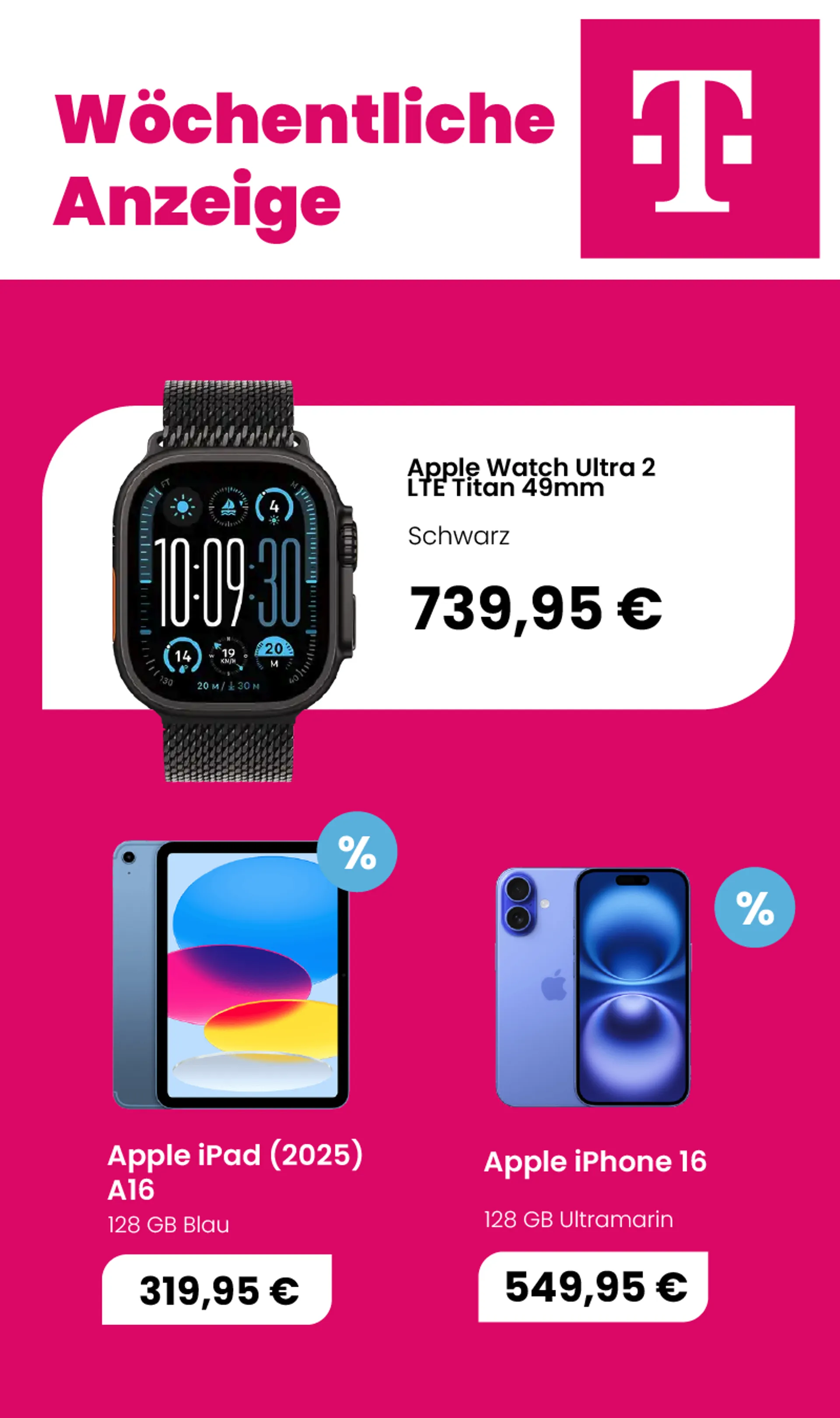 Telekom Deals & Rabatte von 28. April bis 12. Mai 2025 - Prospekt seite 