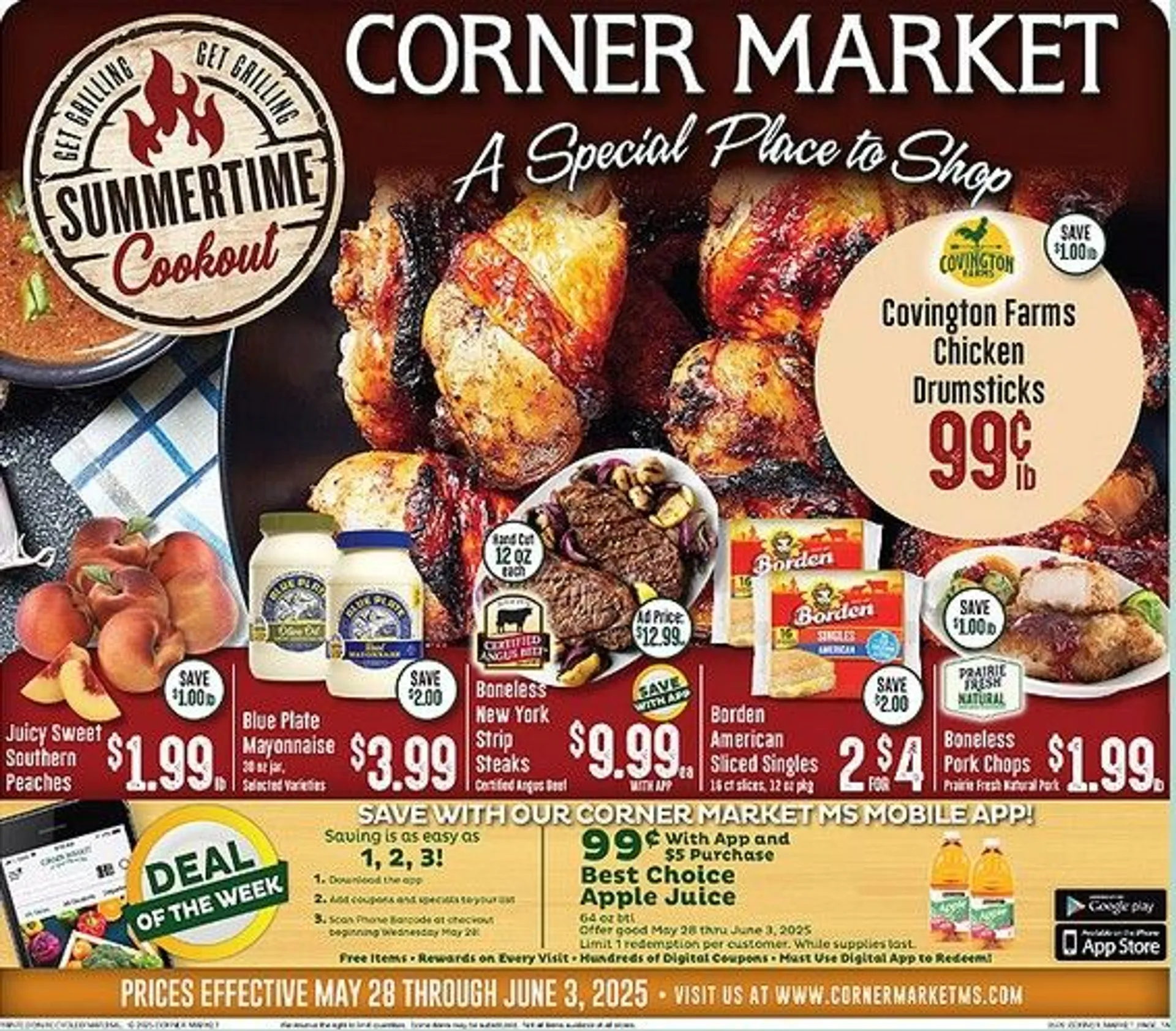 Weekly ad Corner Market weekly ads from May 28 to June 3 2025 - Page 1