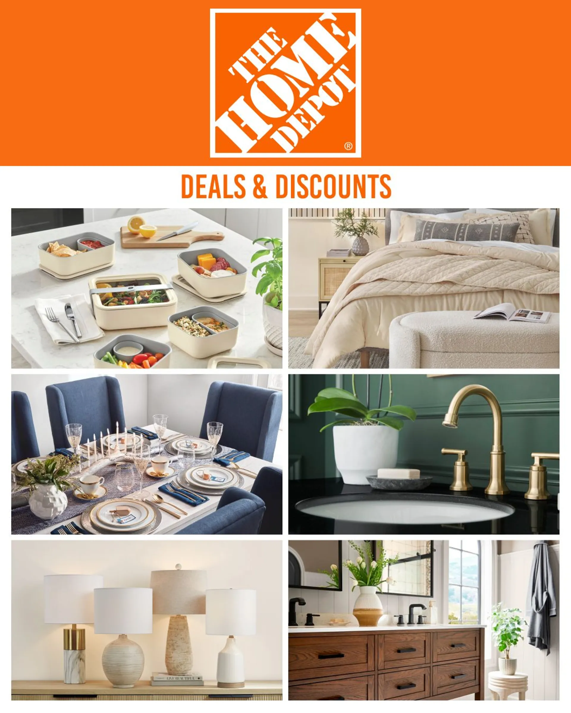 Weekly ad THE HOME DEPOT SALES from July 17 to July 31 2024 - Page 1