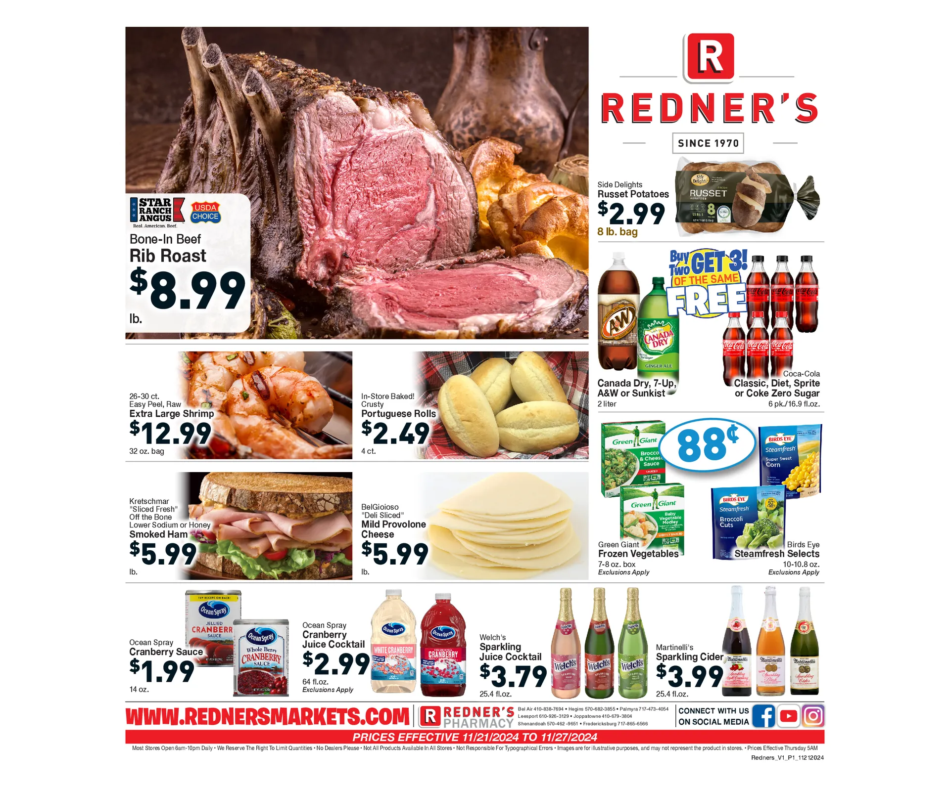 Weekly ad Redner's Weekly Offers from November 20 to November 27 2024 - Page 