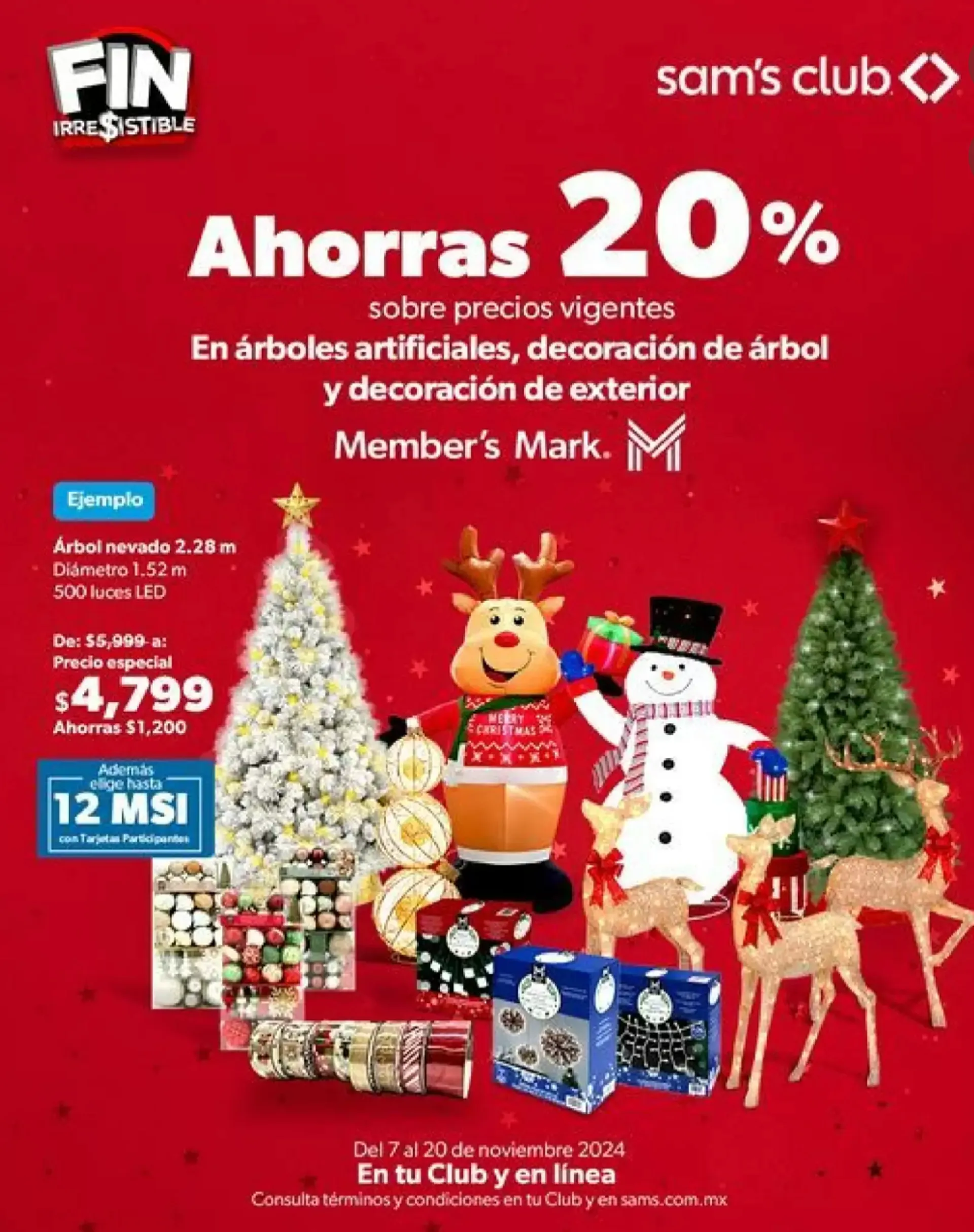 Catálogo de Sams's Club Buen Irresistible 7 de noviembre al 20 de noviembre 2024 - Pagina 