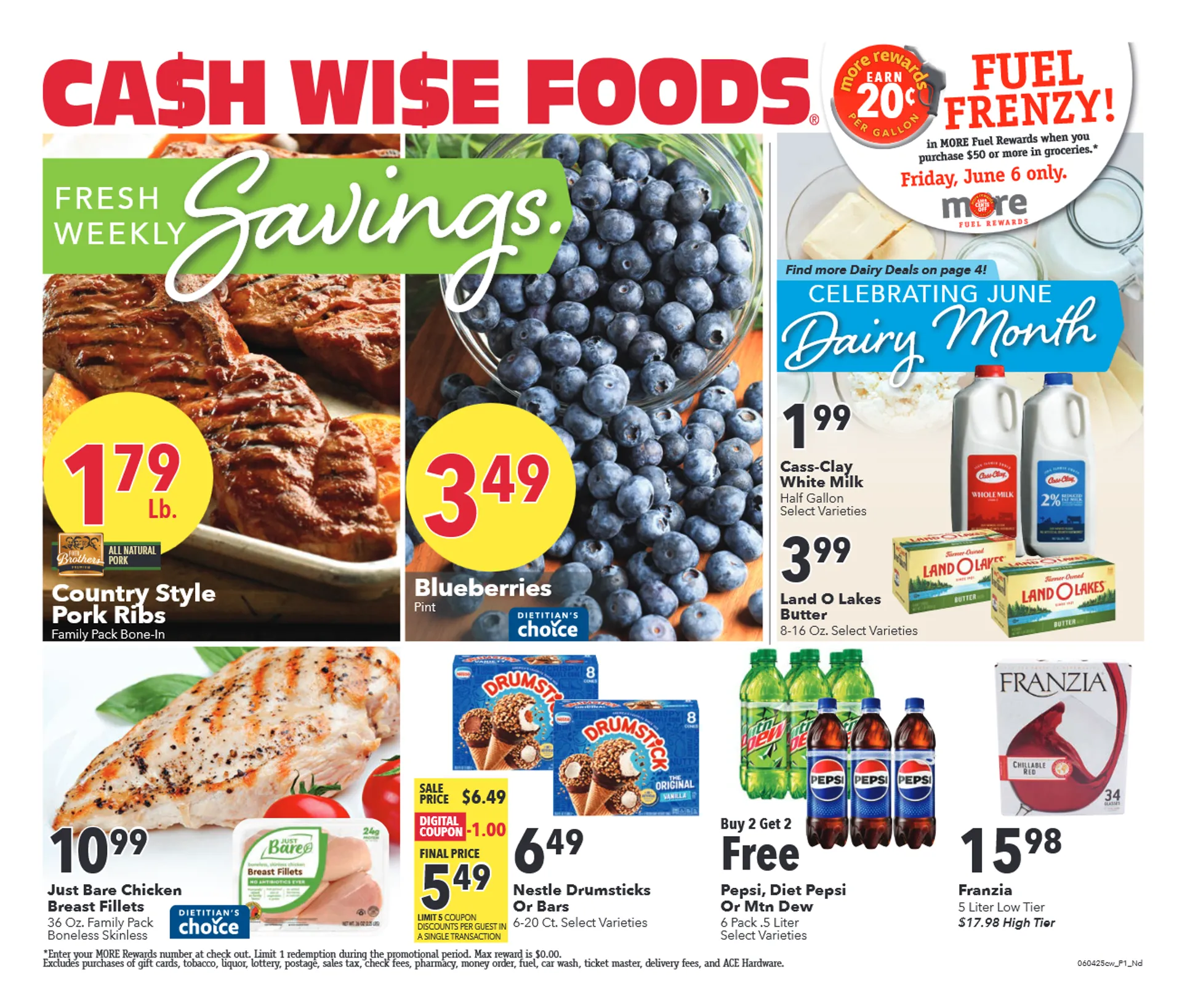 Weekly ad Cash Wise weekly ads from June 4 to June 10 2025 - Page 1