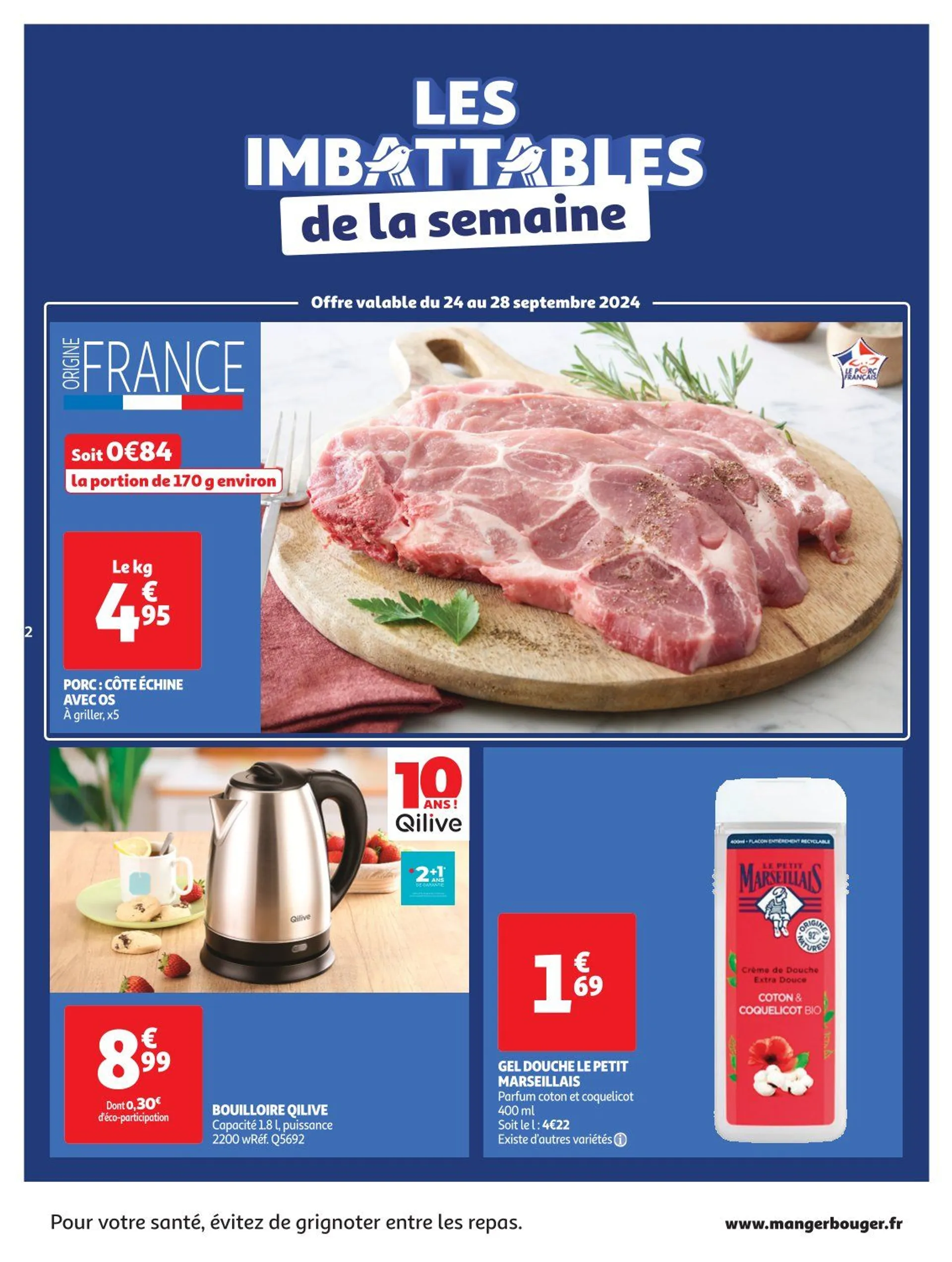 Auchan Offres de brochures du 24 septembre au 6 octobre 2024 - Catalogue page 2