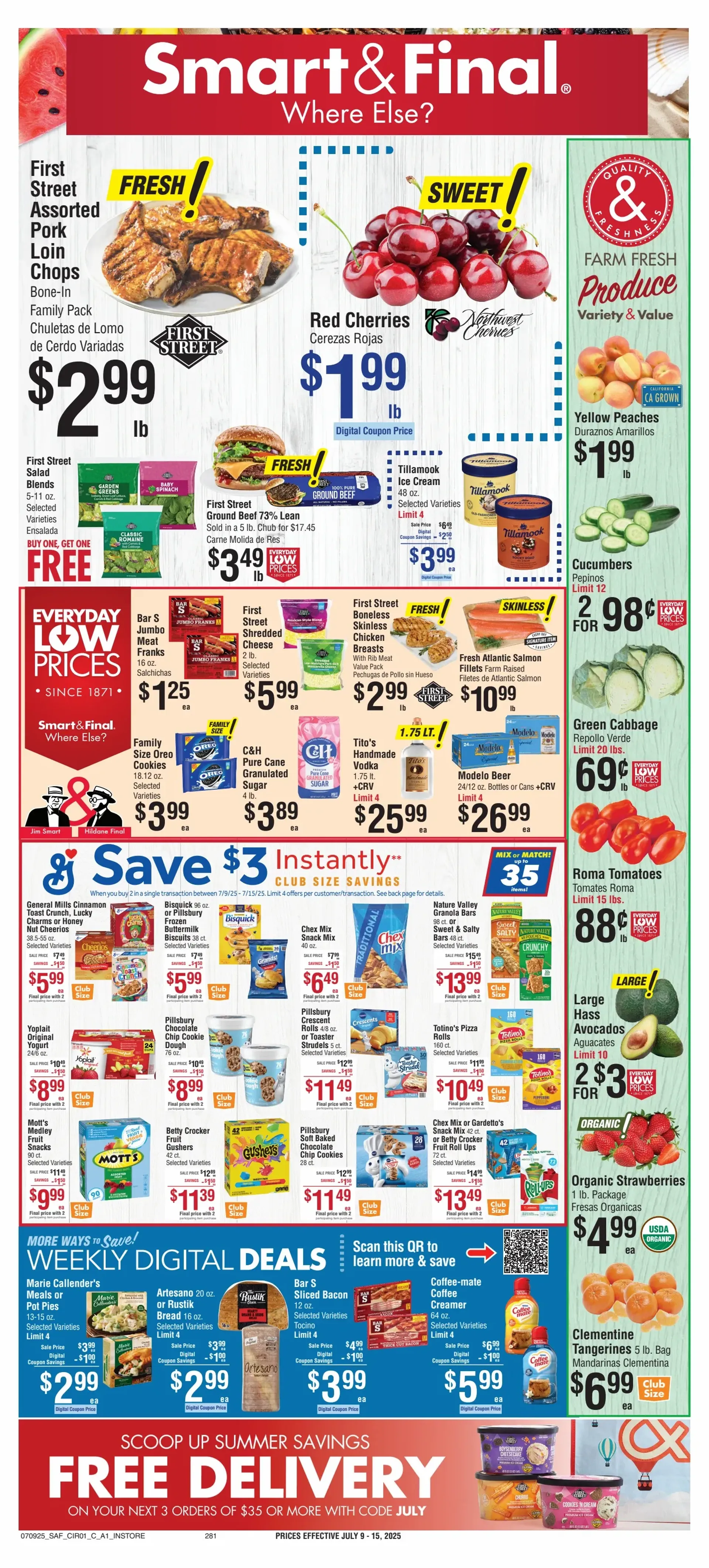 Weekly ad Smart and Final Sales from July 9 to July 15 2025 - Page 1