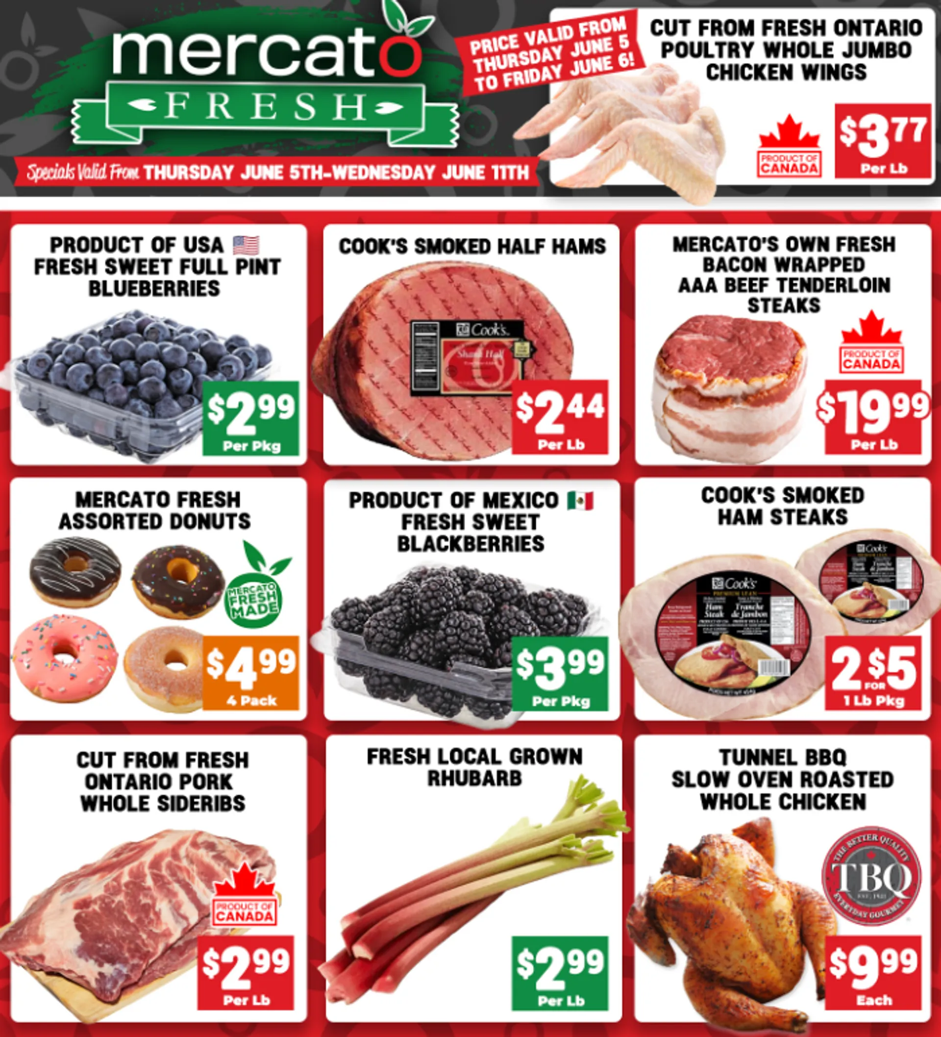 Mercato Fresh Deals from June 5 to June 11 2025 - flyer page 1